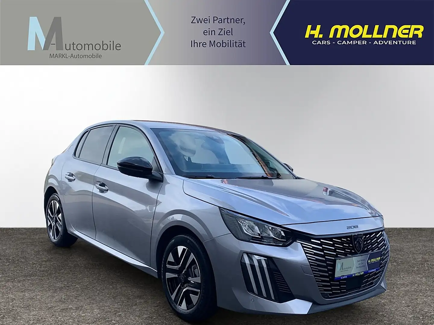 Peugeot 208 1.2 PureTech 100 Allure (EURO 6e) Grau - 1
