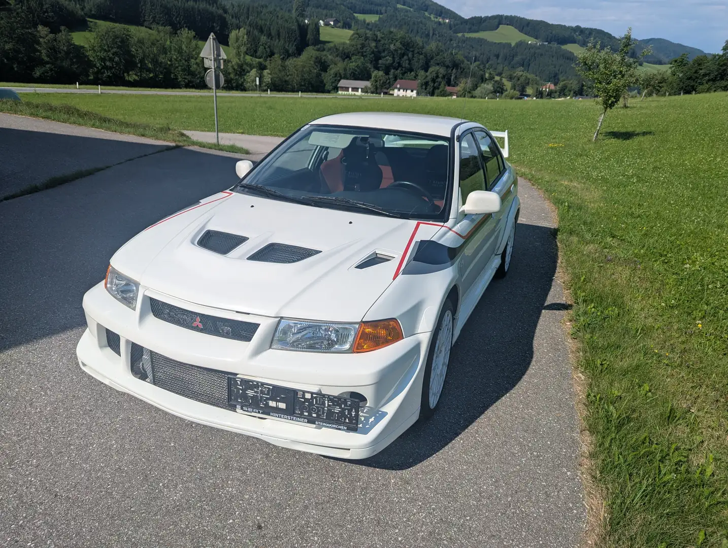 Mitsubishi Lancer Evo Evolution 6 White - 1