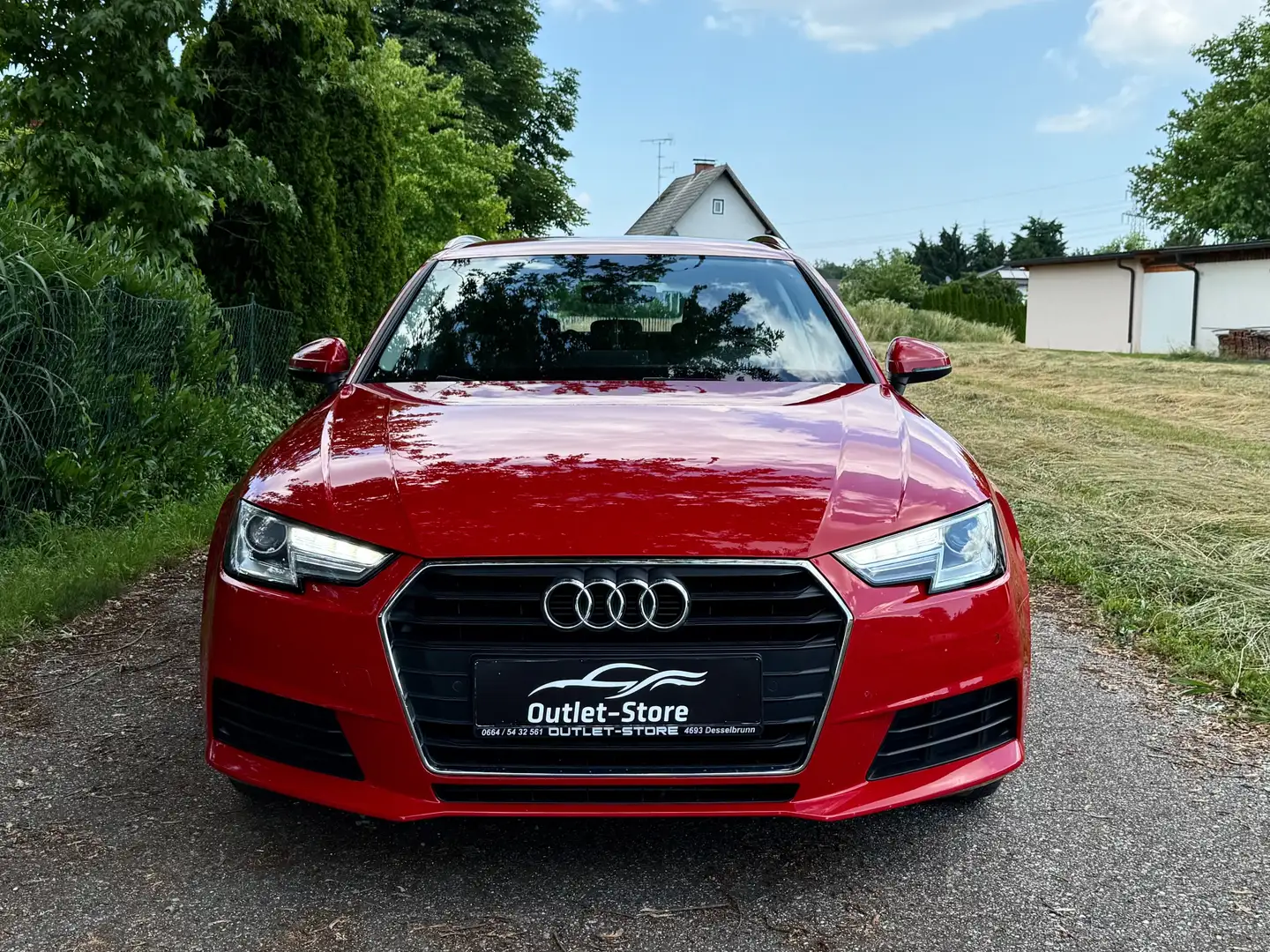 Audi A4 2,0 TDI Aut.*1.Besitz*Virtual*SHZ*Navi*Bestpreis* Rouge - 2