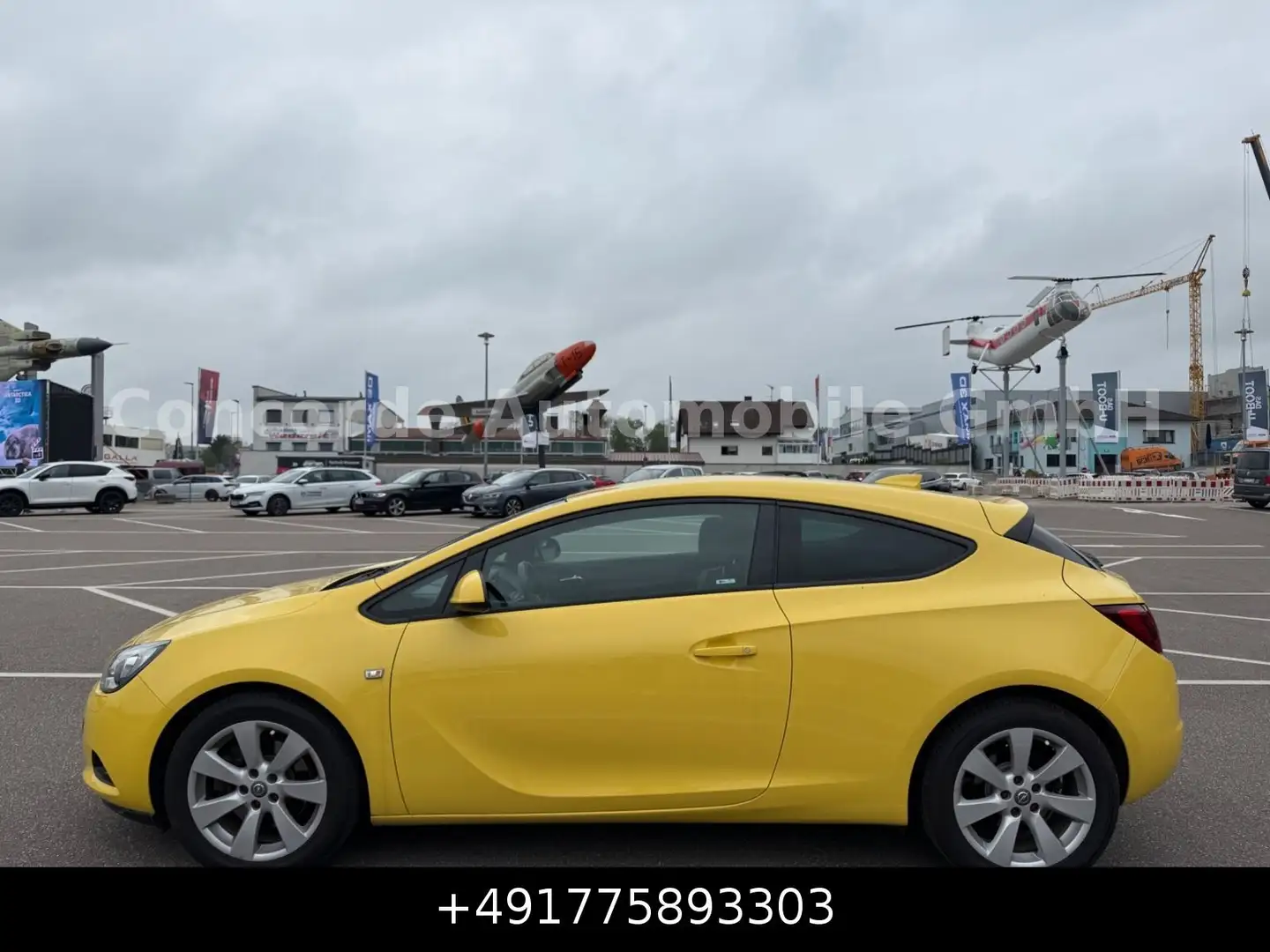Opel Astra J GTC Excite NAVI PDC  LH KLIMA SHZ MFL Gelb - 2
