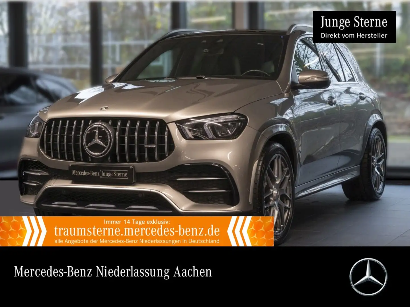 Mercedes-Benz GLE 53 AMG GLE 53 4M PANO+360+MULTIBEAM+FAHRASS+22"+SITZKLIMA Argent - 1