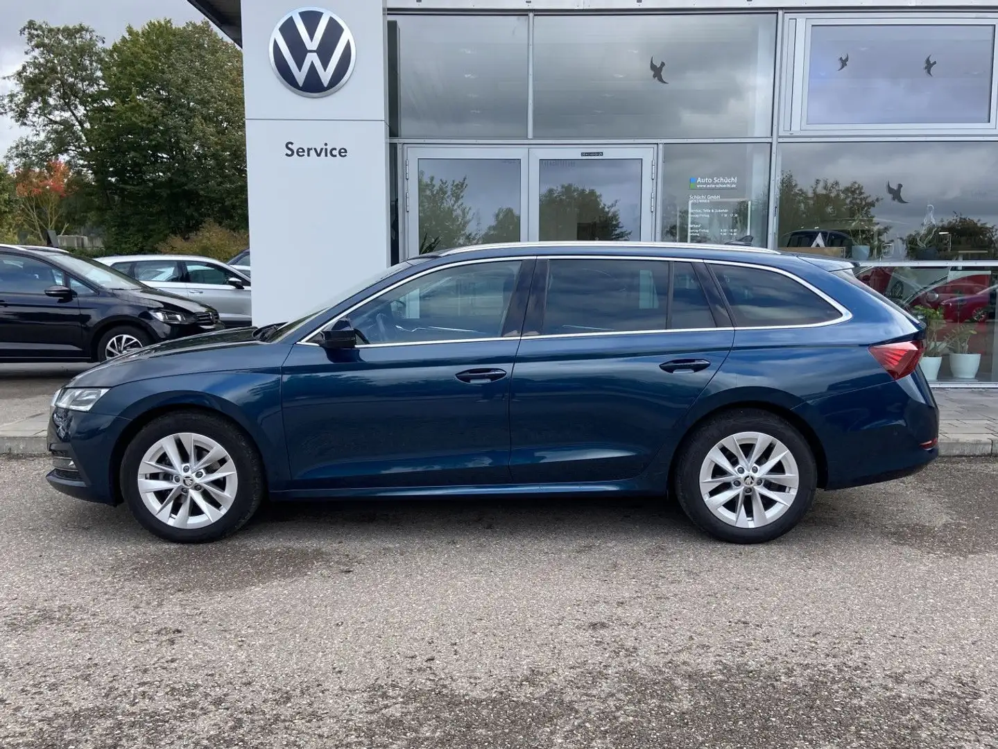 Skoda Octavia Combi 2.0 TDI DSG Style NAVI-COLUMBUS+MA Blau - 2