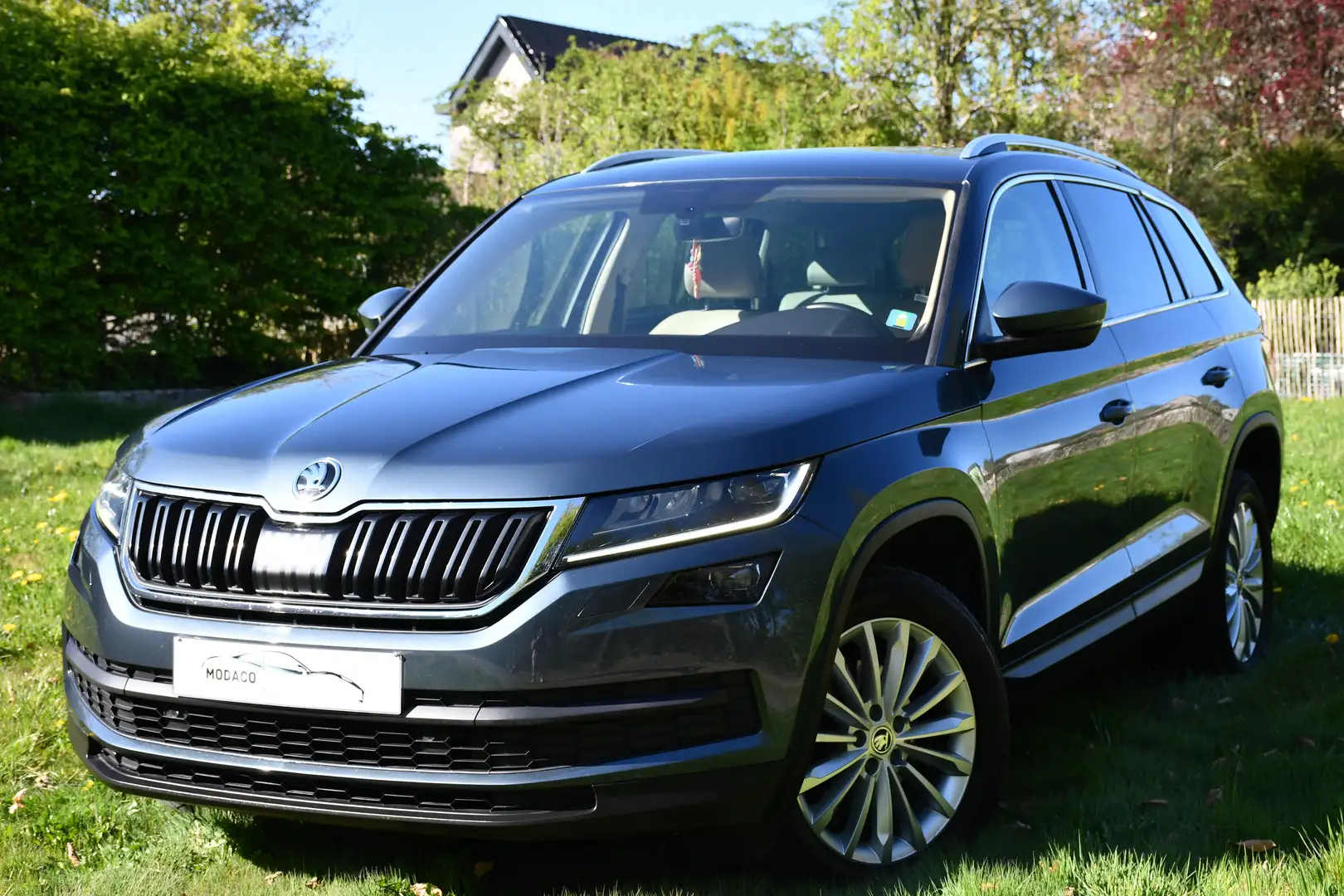 Skoda Kodiaq 1.5 TSI ACT Ambition DSG NAVI KEYLESS TEL 129000KM Grijs - 1