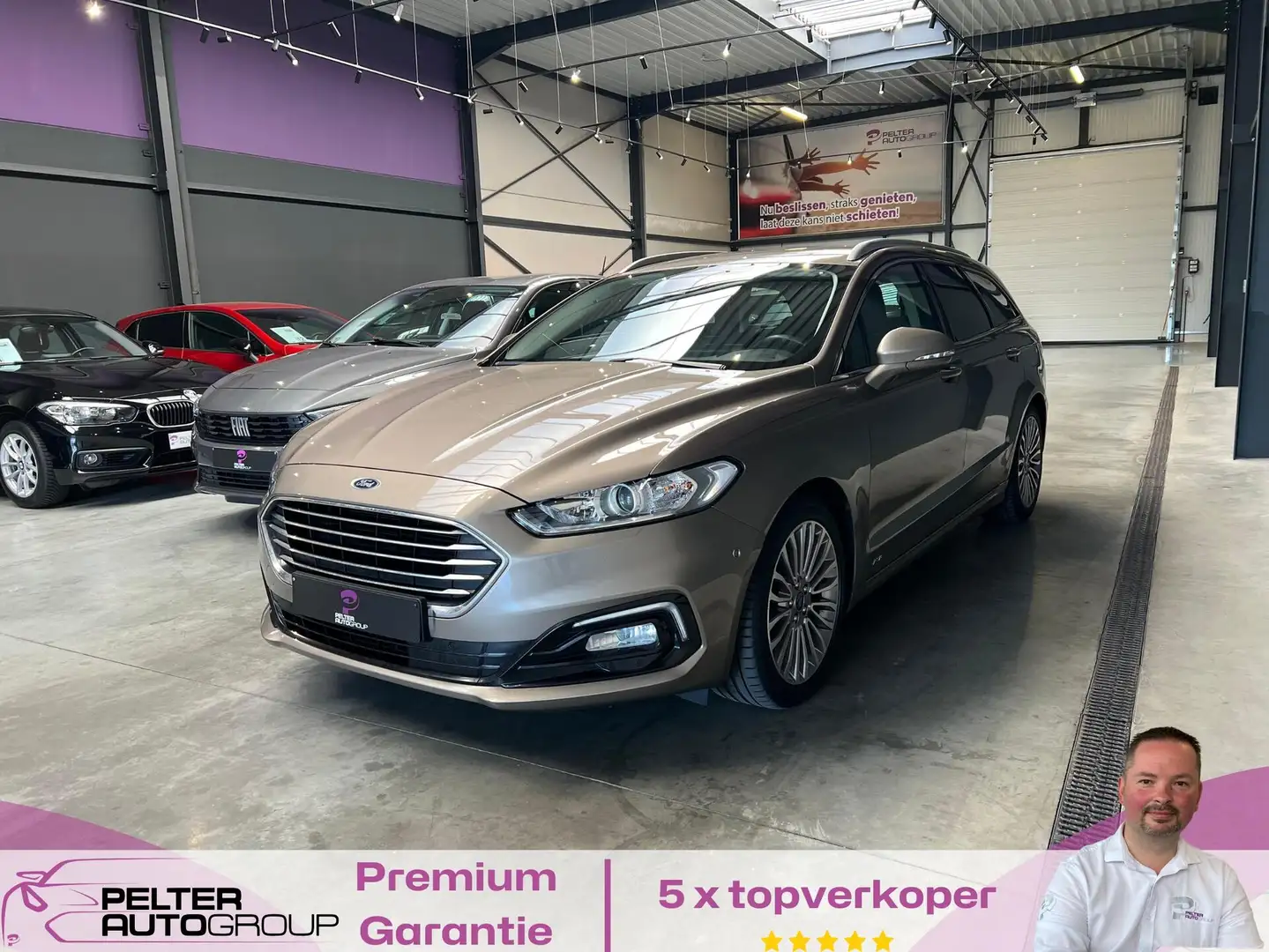 Ford Mondeo 2.0Tdci Automaat AWD 190pk Bj.2019 Grijs - 1