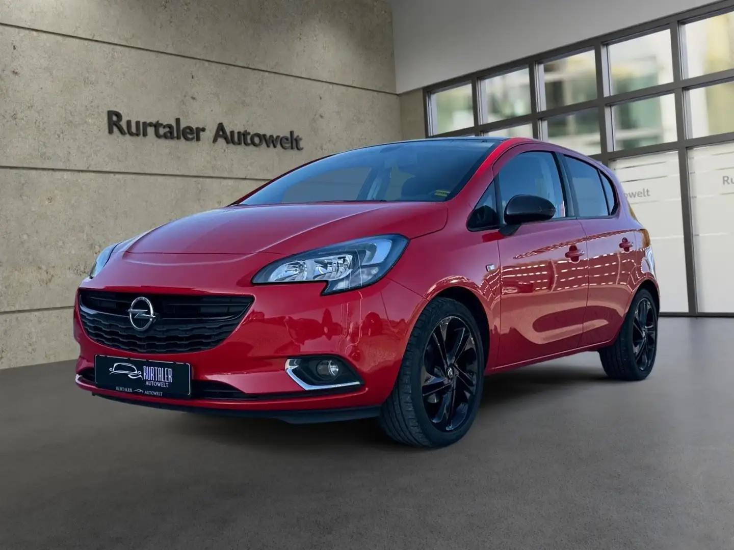 Opel Corsa E Color Edition ecoFlex *KLIMA*PDC*SHZ*LKH Rot - 1