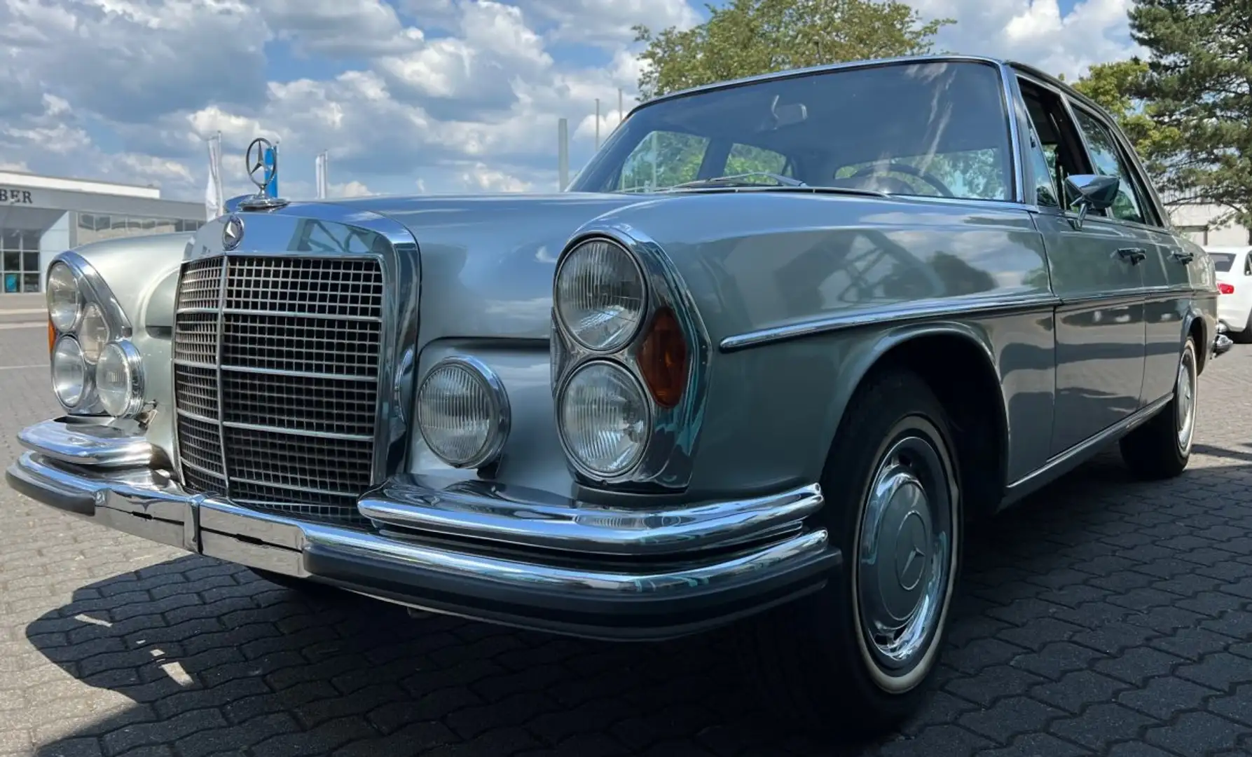 Mercedes-Benz 280 SE 108 deutsch 3. Hd. Argent - 1