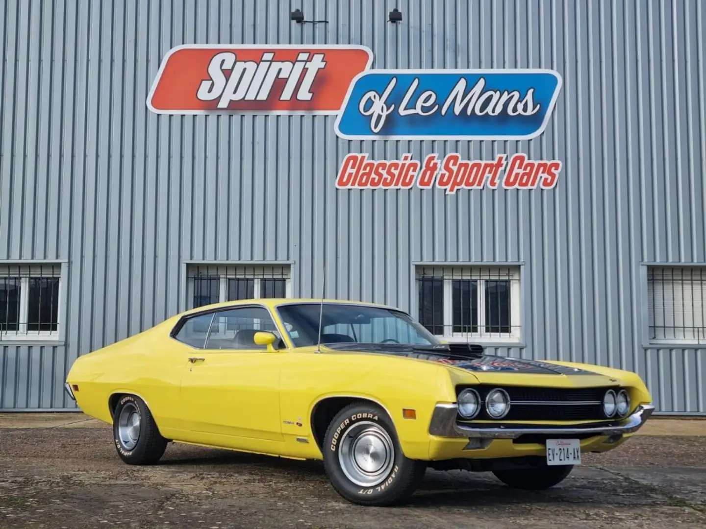Ford Torino Cobra Jet Amarillo - 1