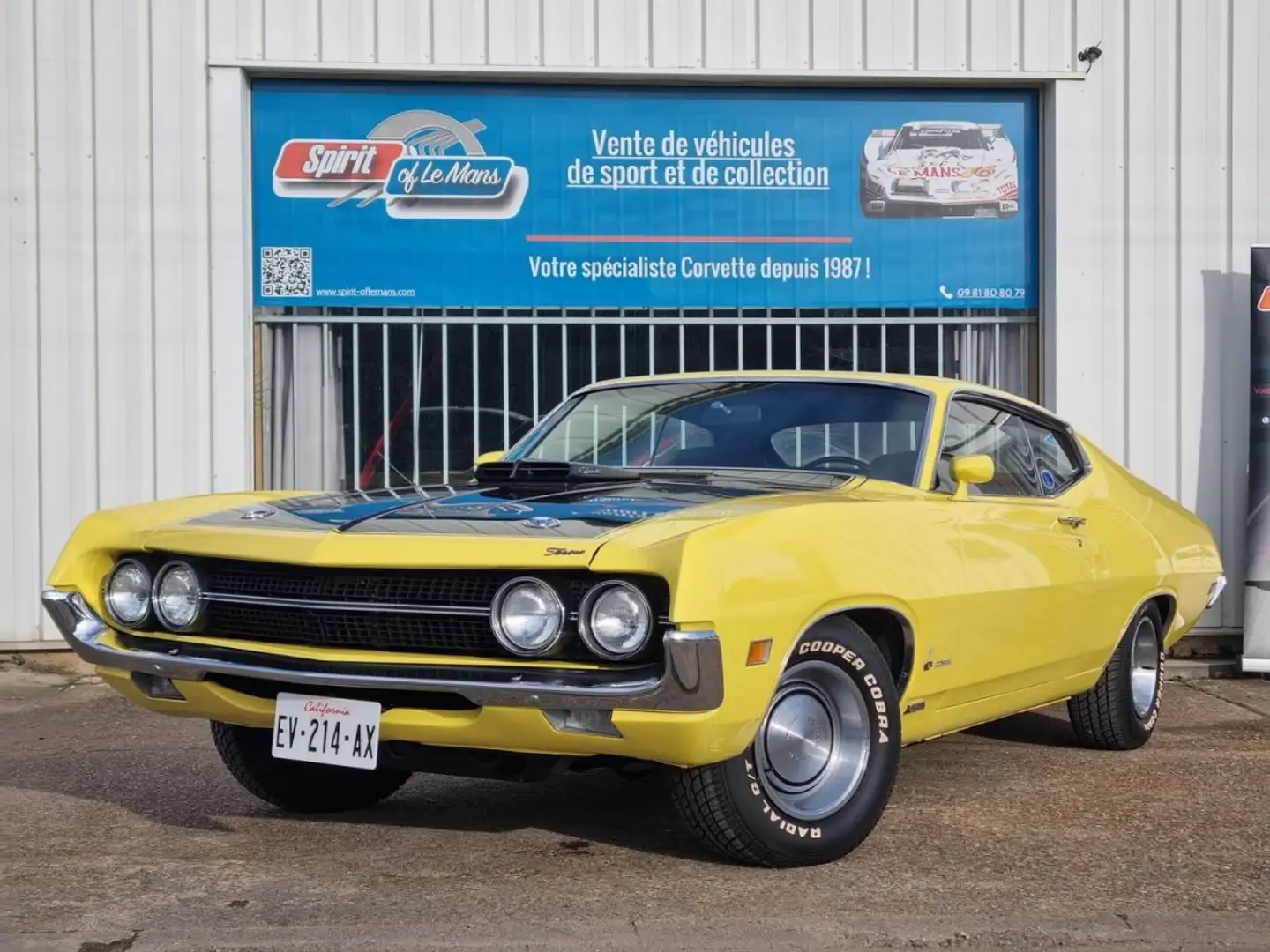 Ford Torino Cobra Jet Amarillo - 2