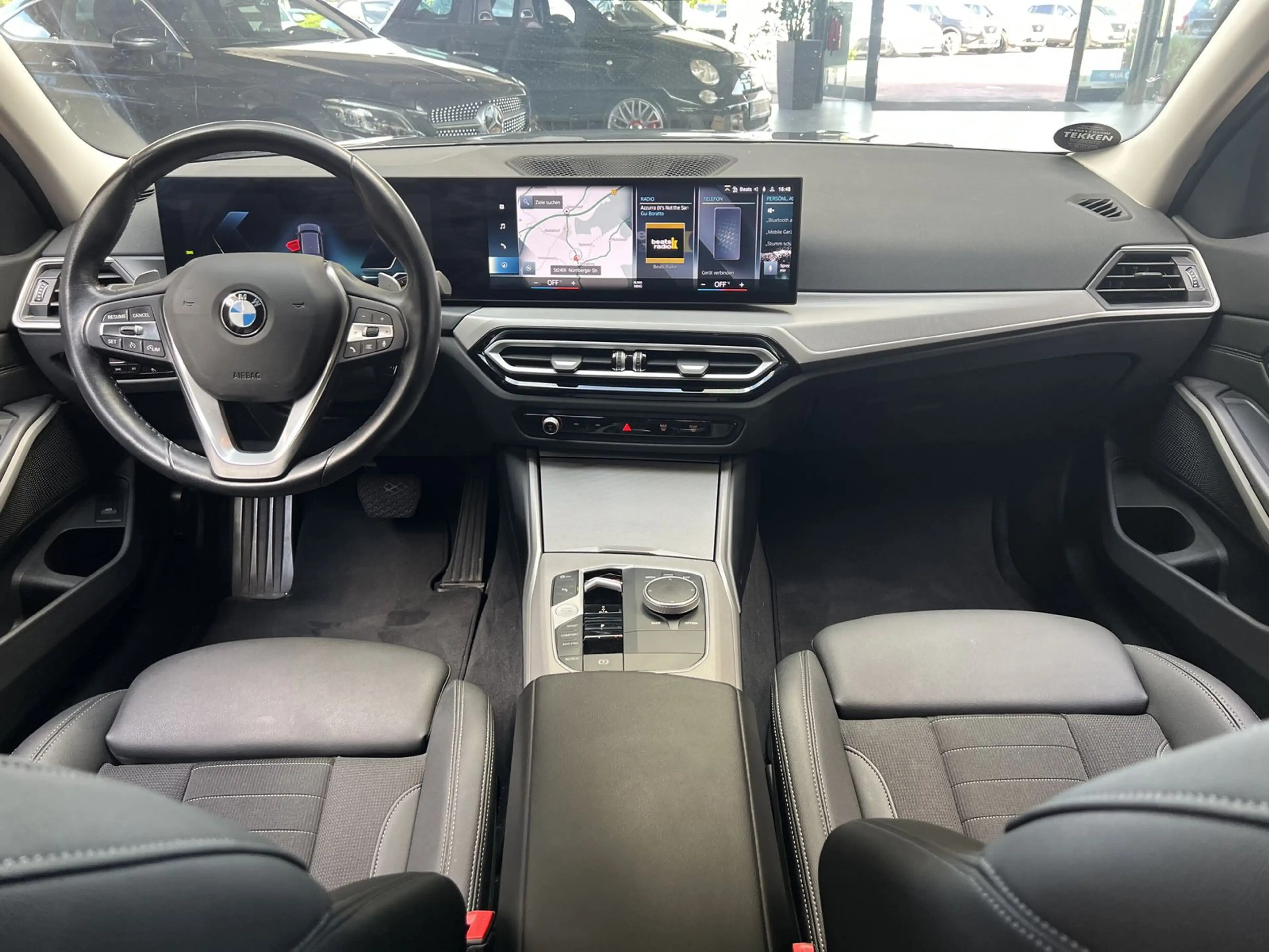 BMW 320 3 320d Widescreen Curved CarPlay Navi LED PDC — photo 10