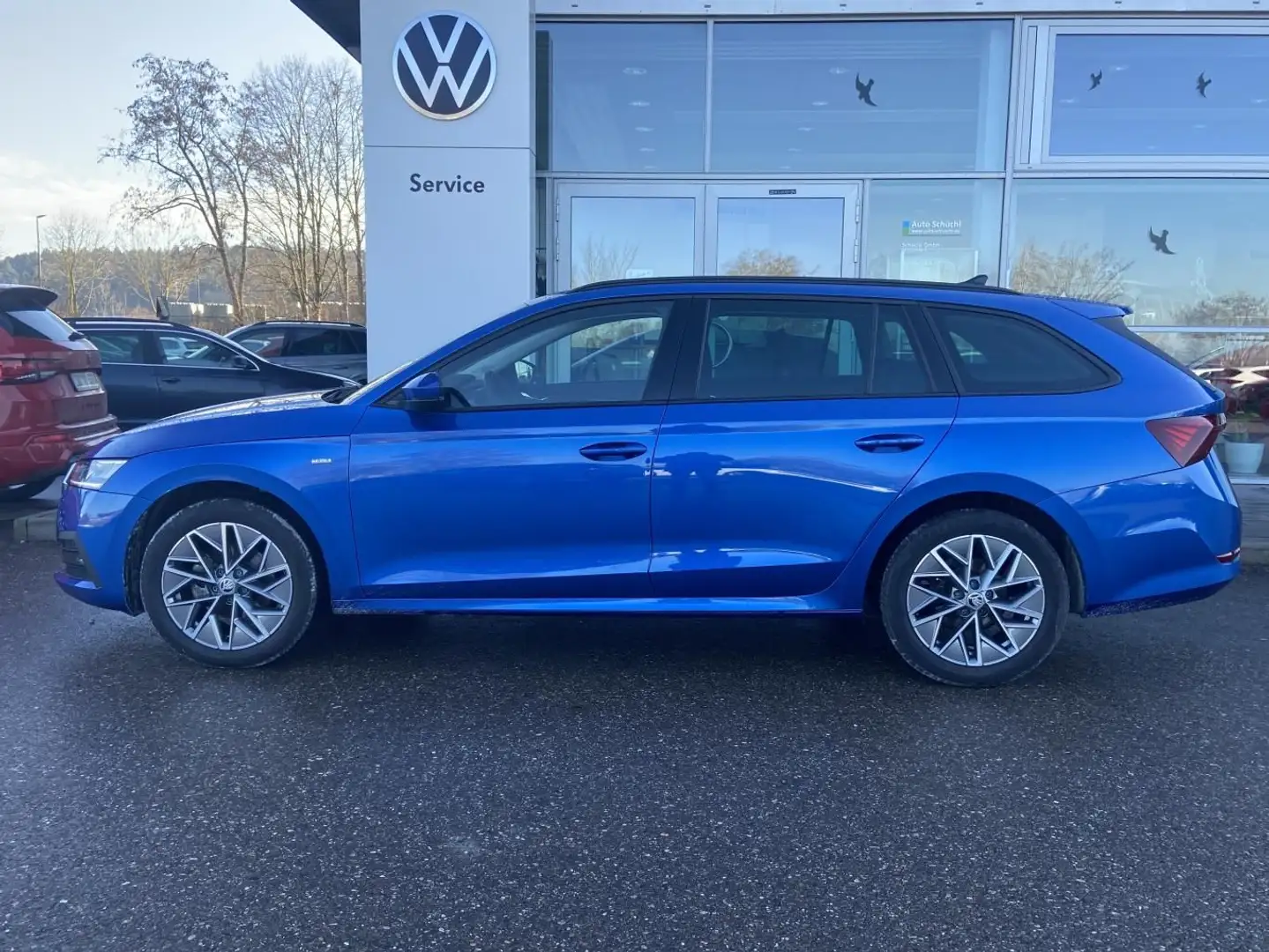 Skoda Octavia Combi 2.0 TDI Ambition LED+AHK+SMART-LIN Blau - 2