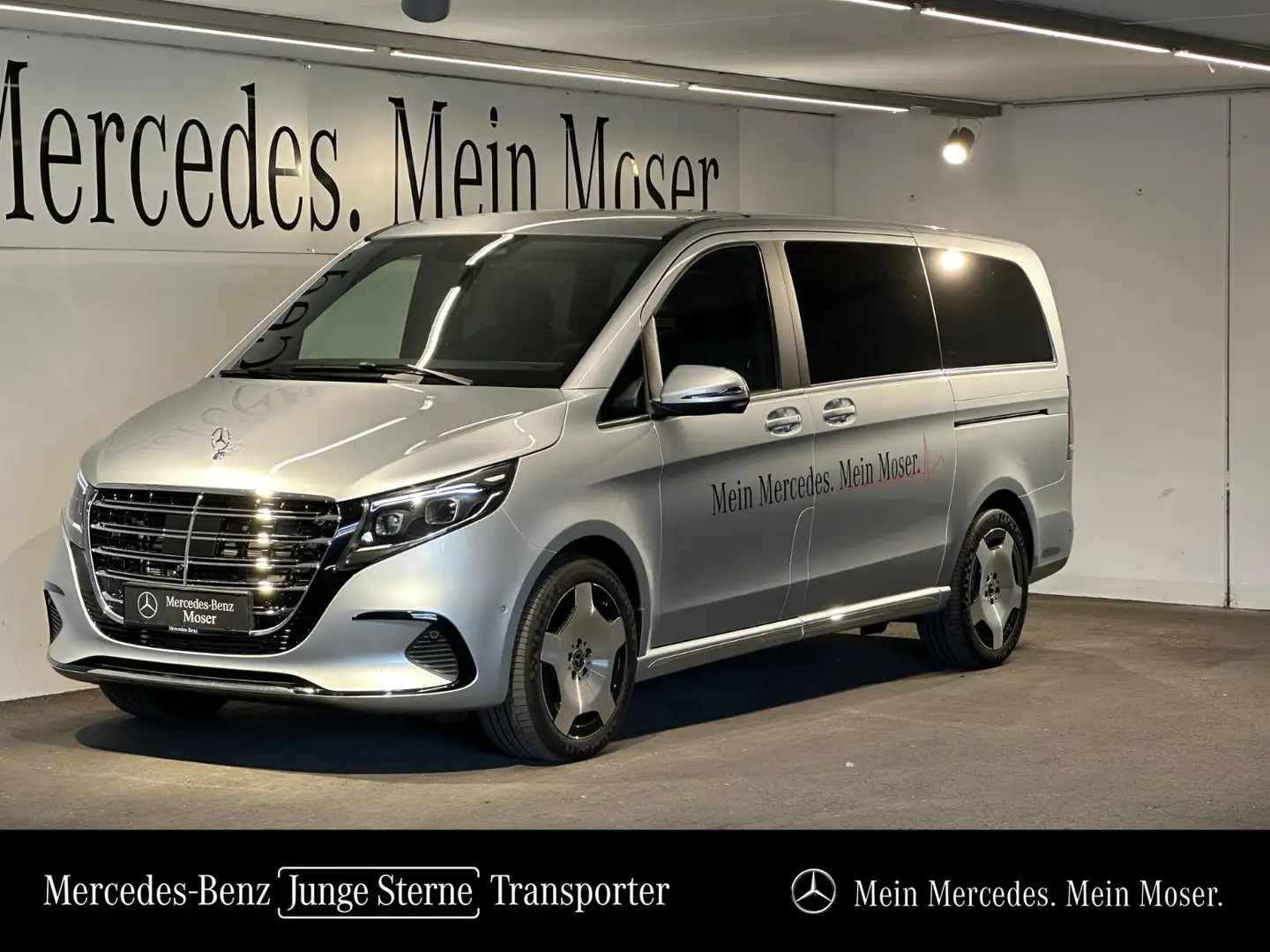 Mercedes-Benz V 300 d 4MATIC EXCLUSIVE Lang Silber - 1