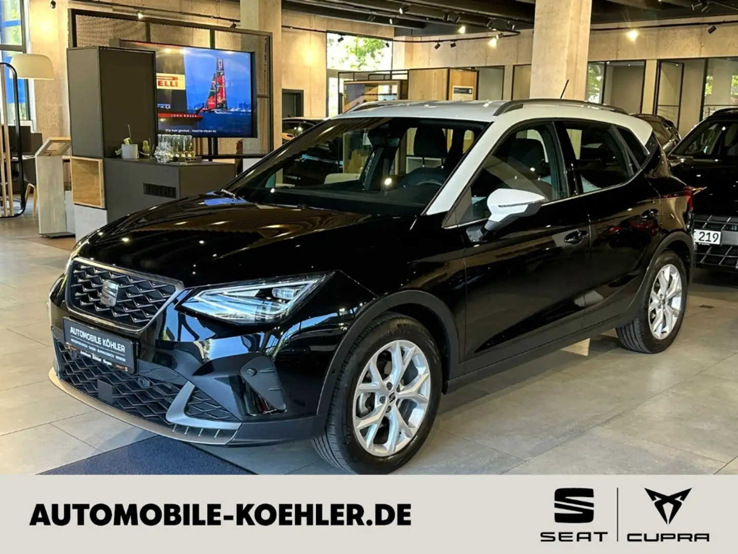 SEAT Arona FR 1.0 TSI / Navi / LED / ACC /Apple CarPlay/ Andr Negro - 1