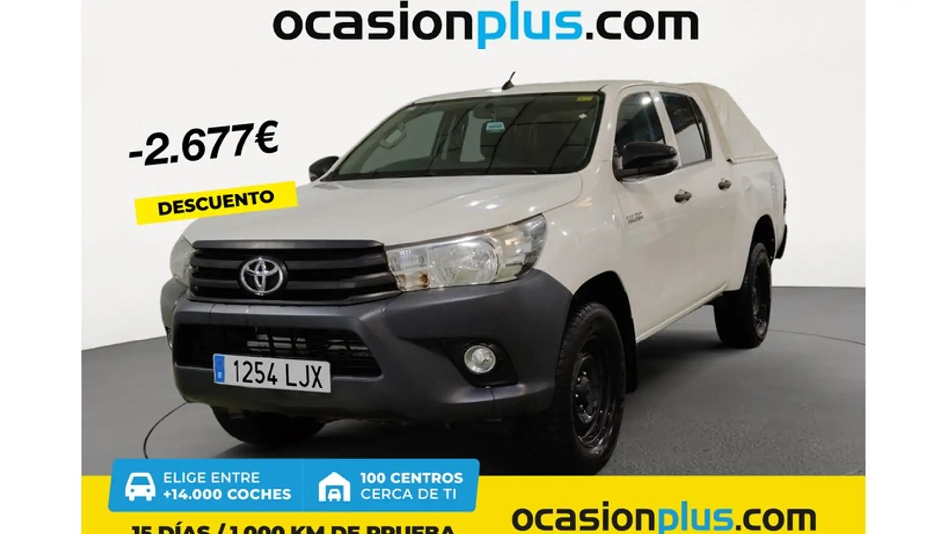 Toyota Hilux Cabina Doble GX Blanco - 1