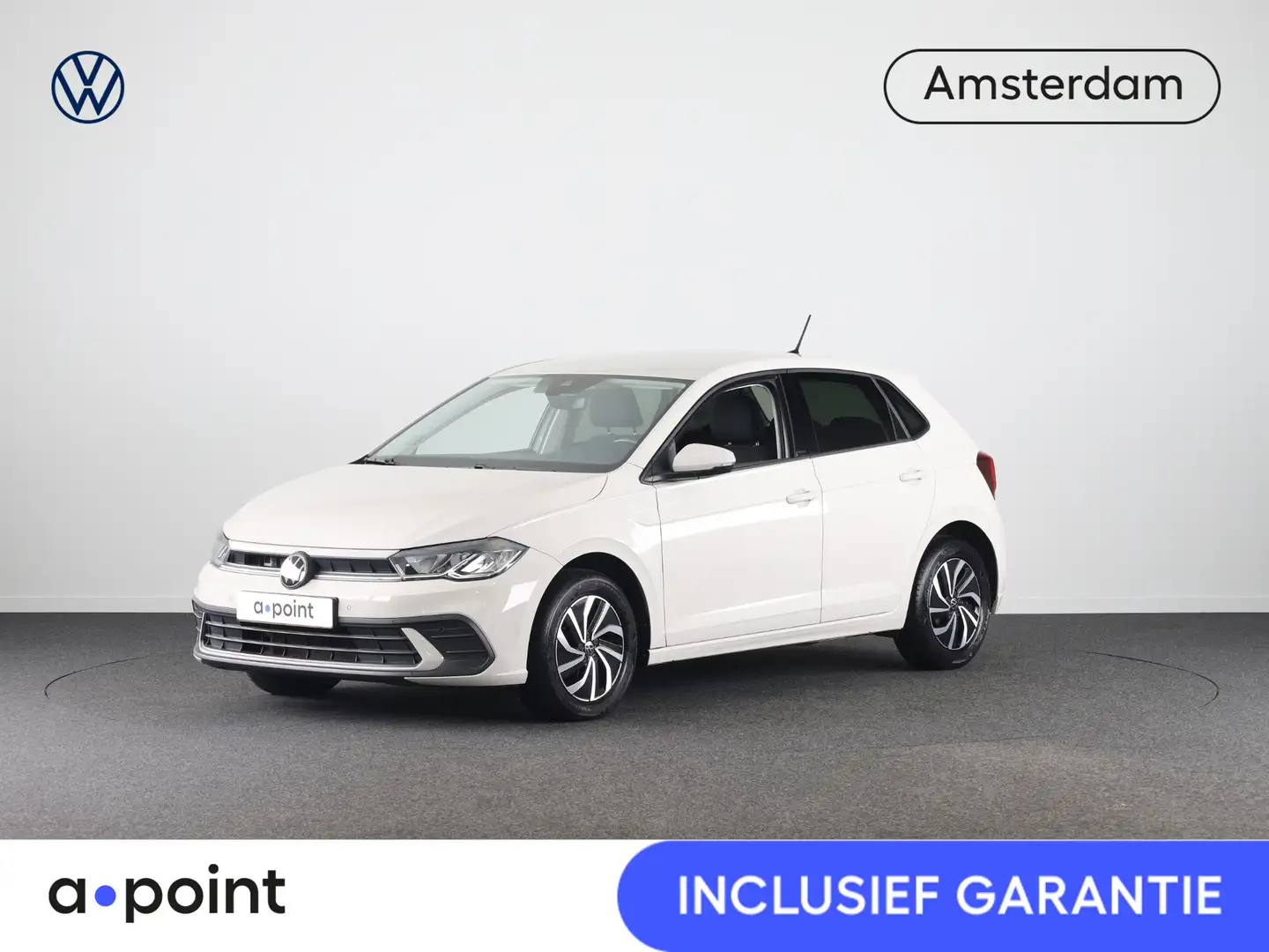 Volkswagen Polo 1.0 TSI Life 95 pk Automaat (DSG) | Verlengde gara Grijs - 1