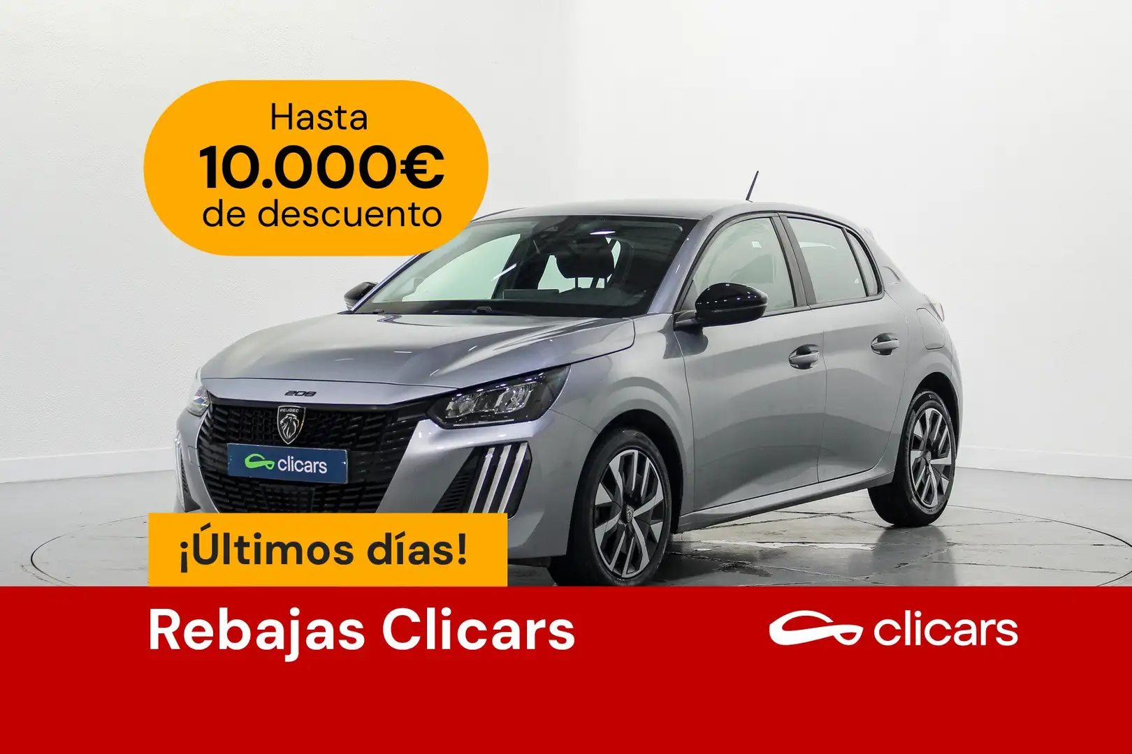 Peugeot 208 1.2 Puretech S&S Active 100 Argent - 1