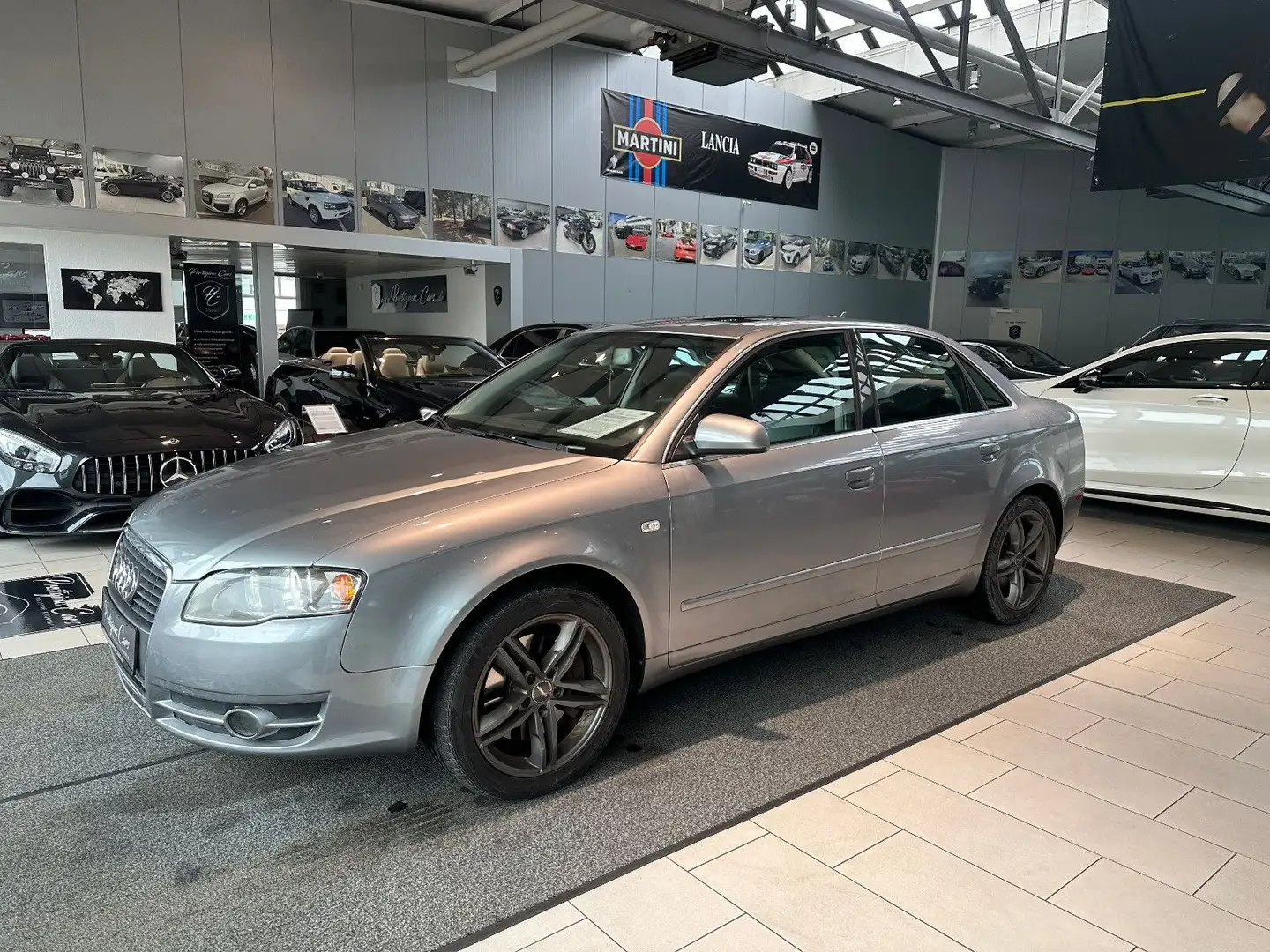Audi A4 3.2 FSI Quattro Automatik Leder GSD Tempomat! Grey - 2
