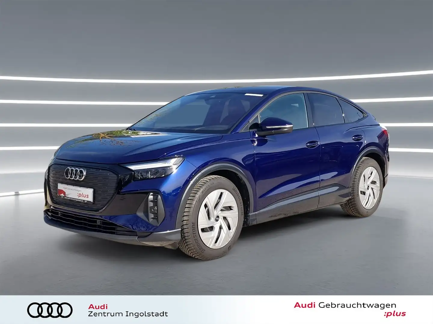 Audi Q4 e-tron Q4 Sportback e-tron 45 qu NAVI AHK 20" advanced Blau - 2