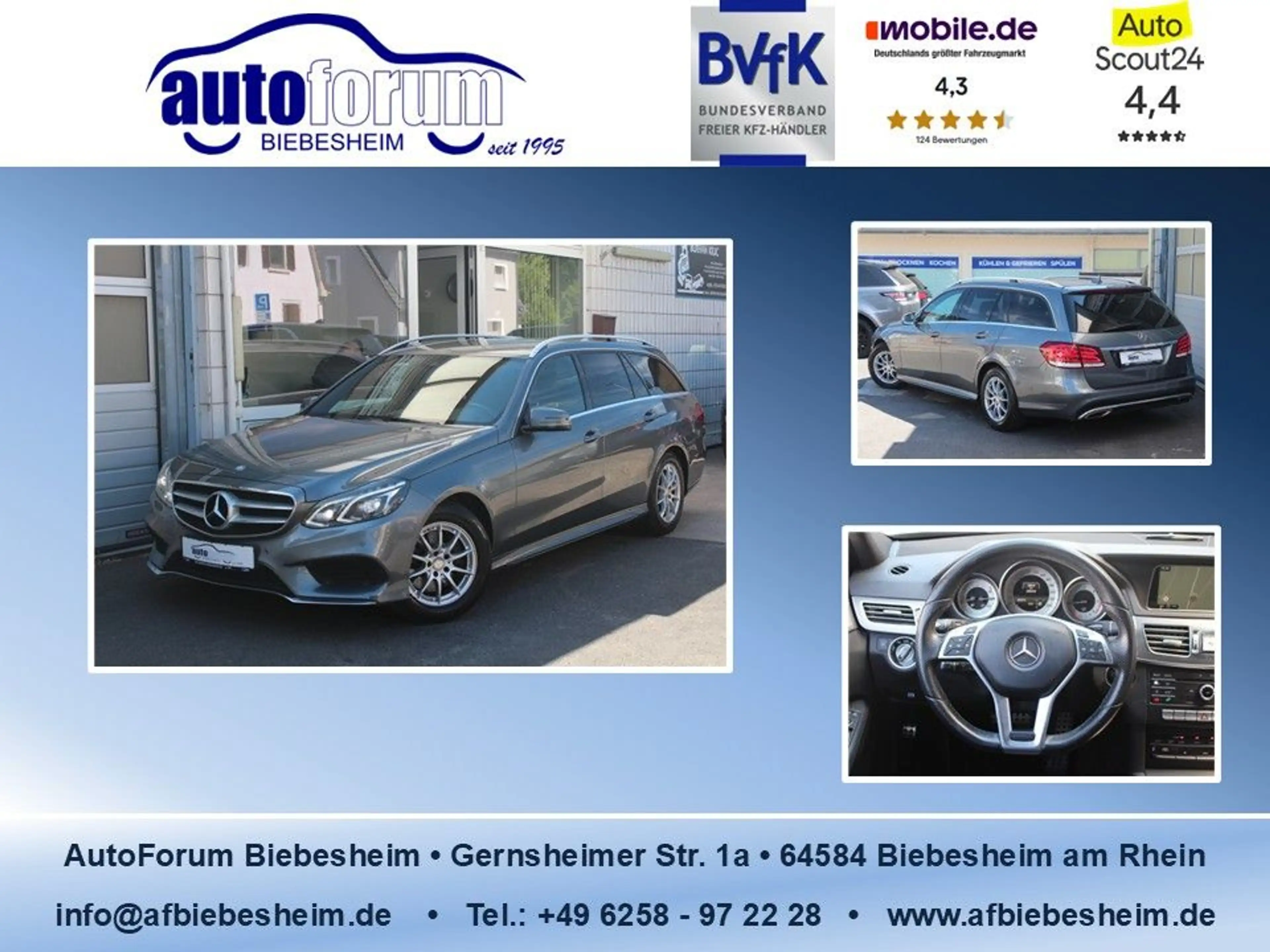 Mercedes-Benz E 250 E250 T BlueTec Avantgarde *AMG*Sitzhzg*Leder*LED