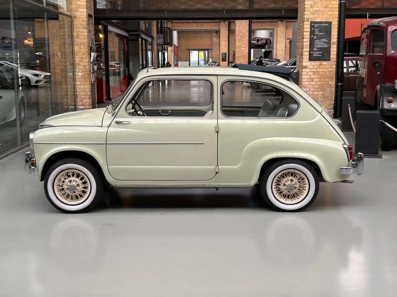 Fiat 600 Jagst Schiebedach - extrem selten!, foto 2