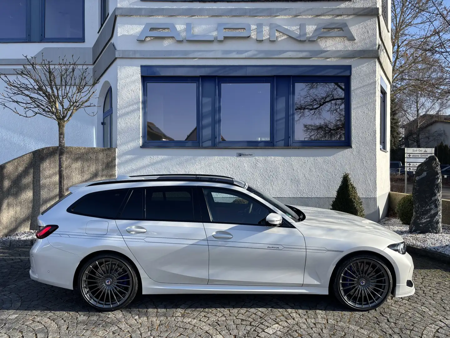 Alpina D3 S Touring SWITCH-TRONIC Allrad Weiß - 2