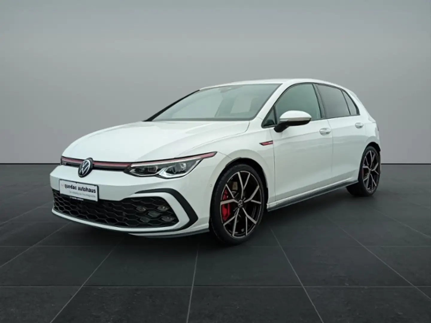 Volkswagen Golf VIII 2.0 TSI GTI LEDER 19" PRO DCC Blanc - 2