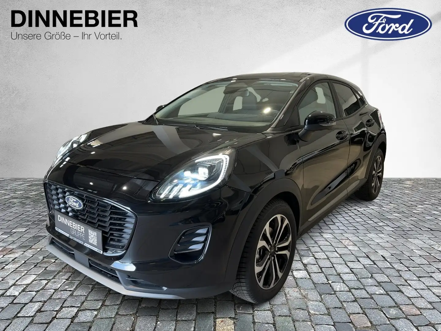 Ford Puma Titanium LED+Kamera+Navi+Winterpaket Zwart - 2