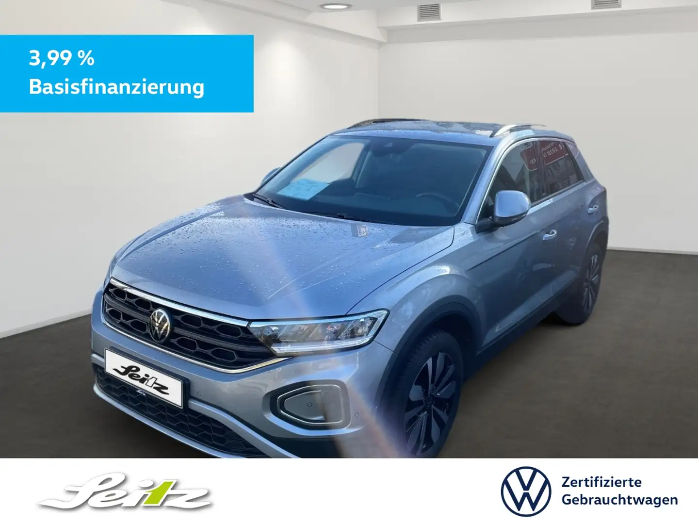 Volkswagen T-Roc 2.0 TDI Move *LED*NAVI*KAMERA* Silber - 1