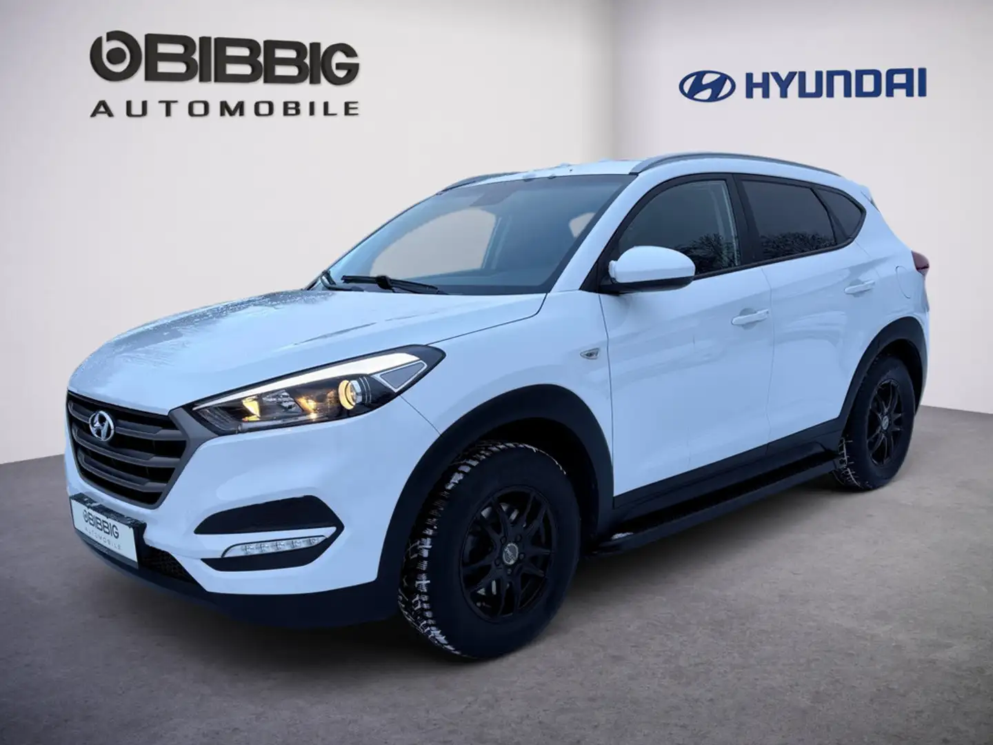 Hyundai TUCSON 1.6 blue Classic 2WD KLIMA NAVI Weiß - 1