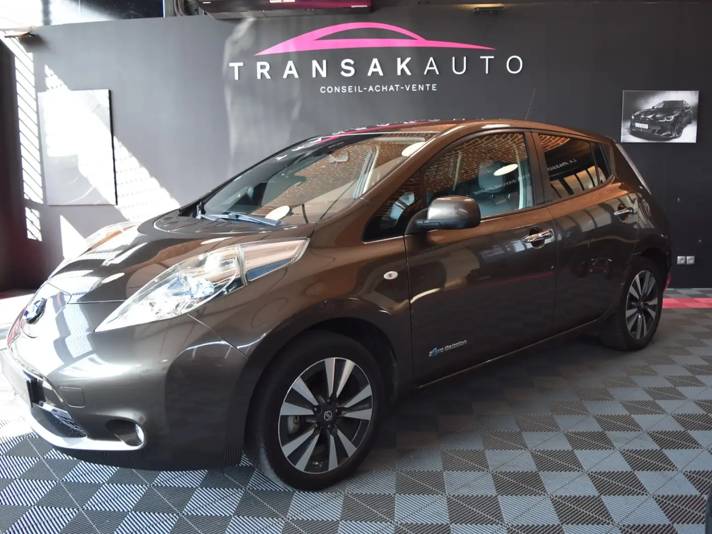 Nissan Leaf Tekna Brun - 1