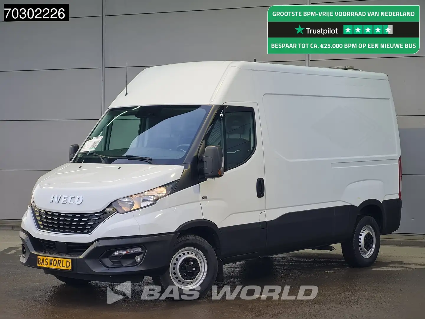 Iveco Daily 35S16 Automaat L2H2 3,5t Trekhaak 160PK ACC Navi A Blanc - 1
