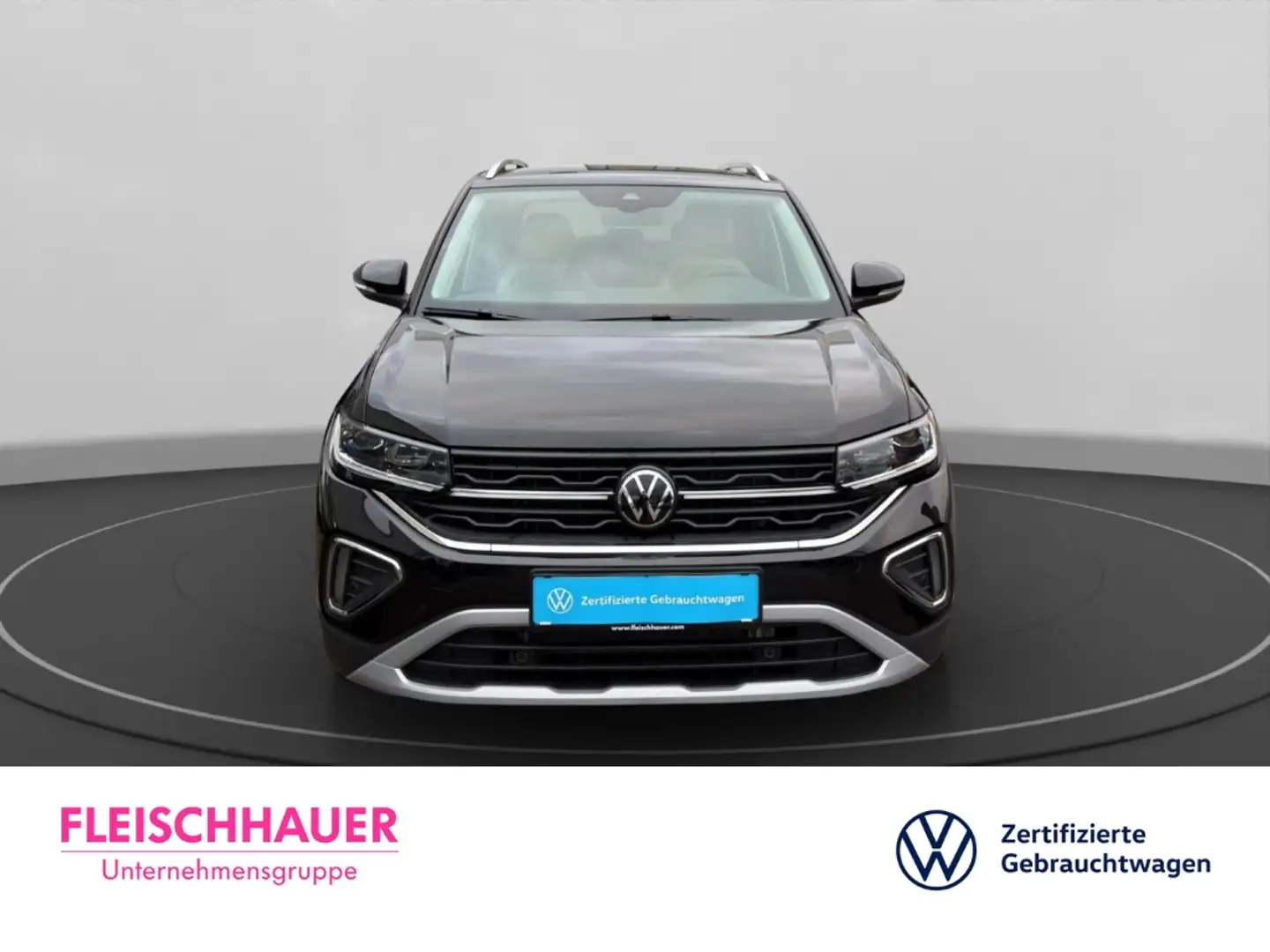 Volkswagen T-Cross 1.0 TSI Style+KLIMA+PDC+SHZ+RFK+NAVI+DAB Schwarz - 2