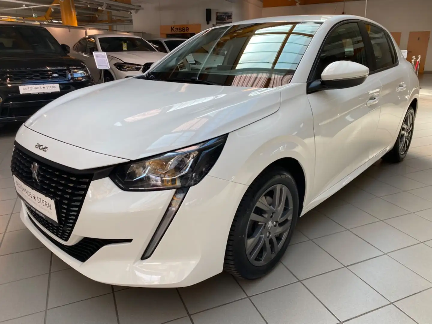Peugeot 208 Active Pack|1.Hd|Autom.|Navi|Assis|BT|Allw. Weiß - 1