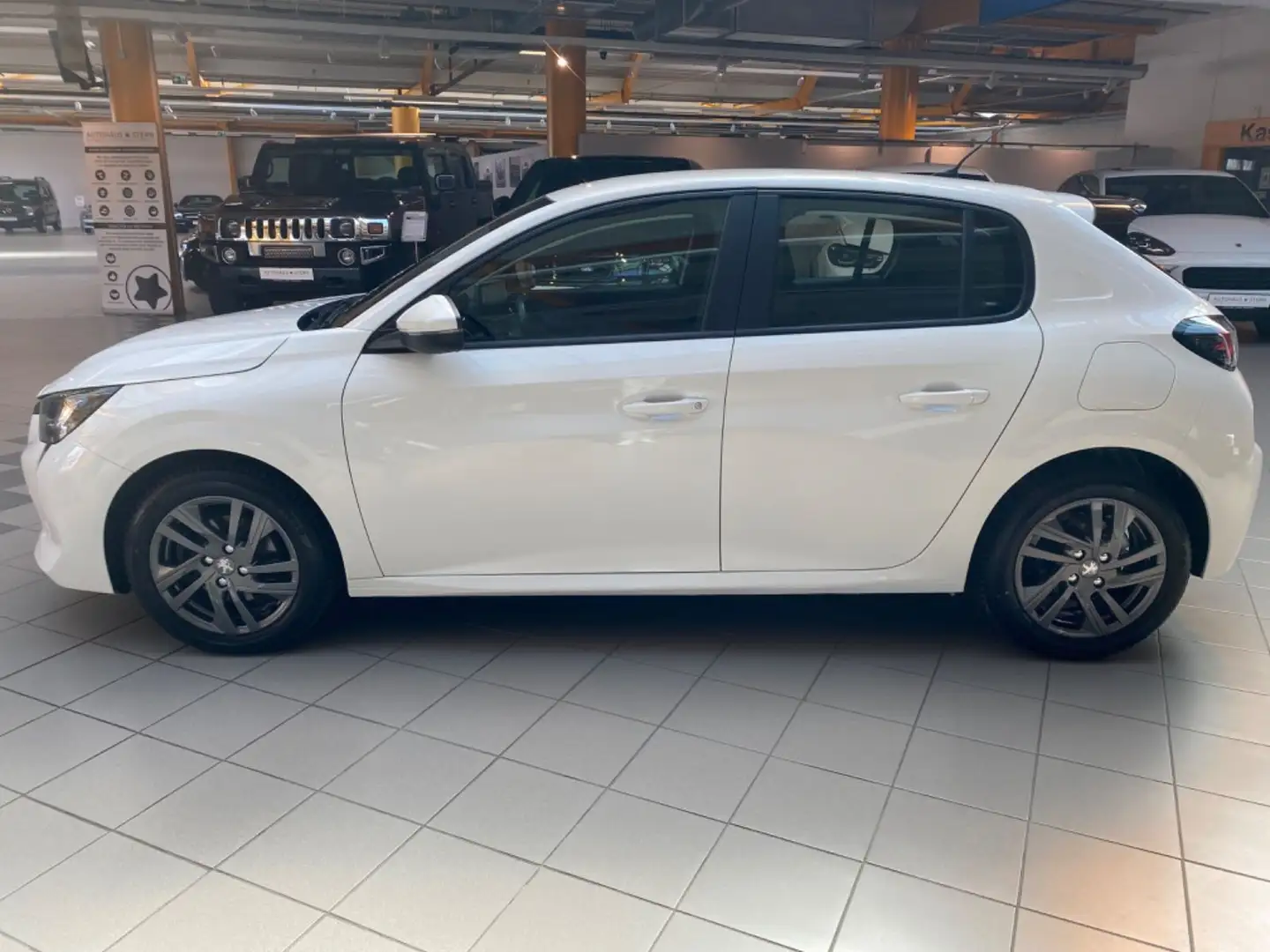 Peugeot 208 Active Pack|1.Hd|Autom.|Navi|Assis|BT|Allw. Weiß - 2