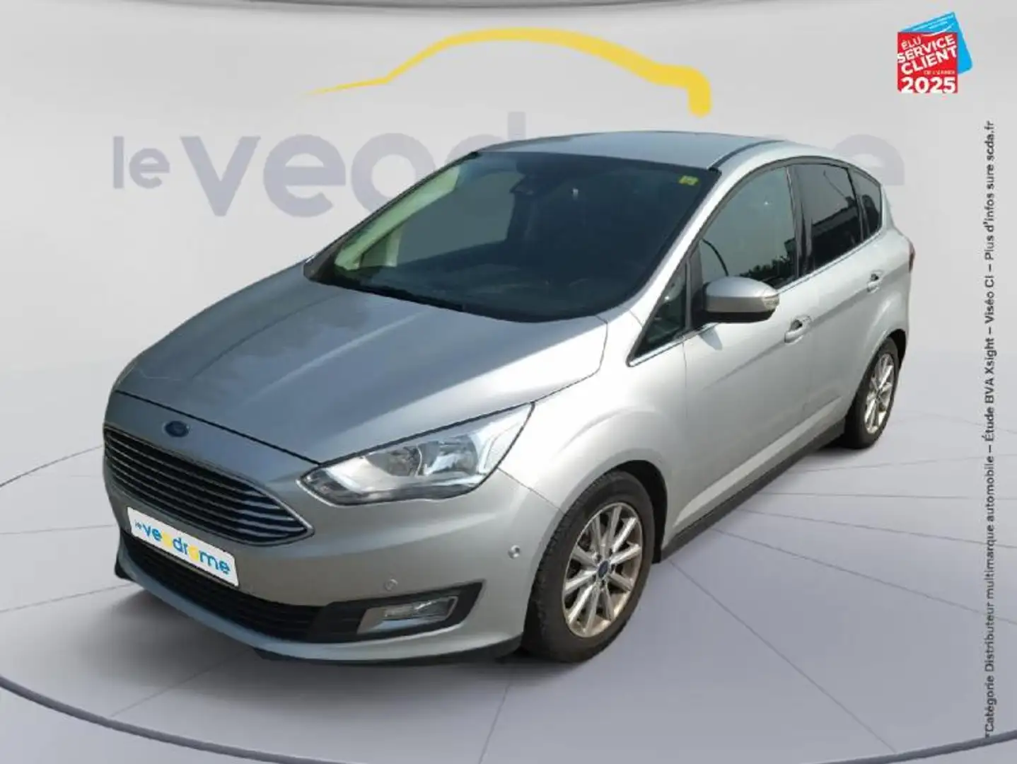 Ford C-Max 1.0 EcoBoost 125ch Stop/Start Titanium Euro6.2 GPS Grey - 1