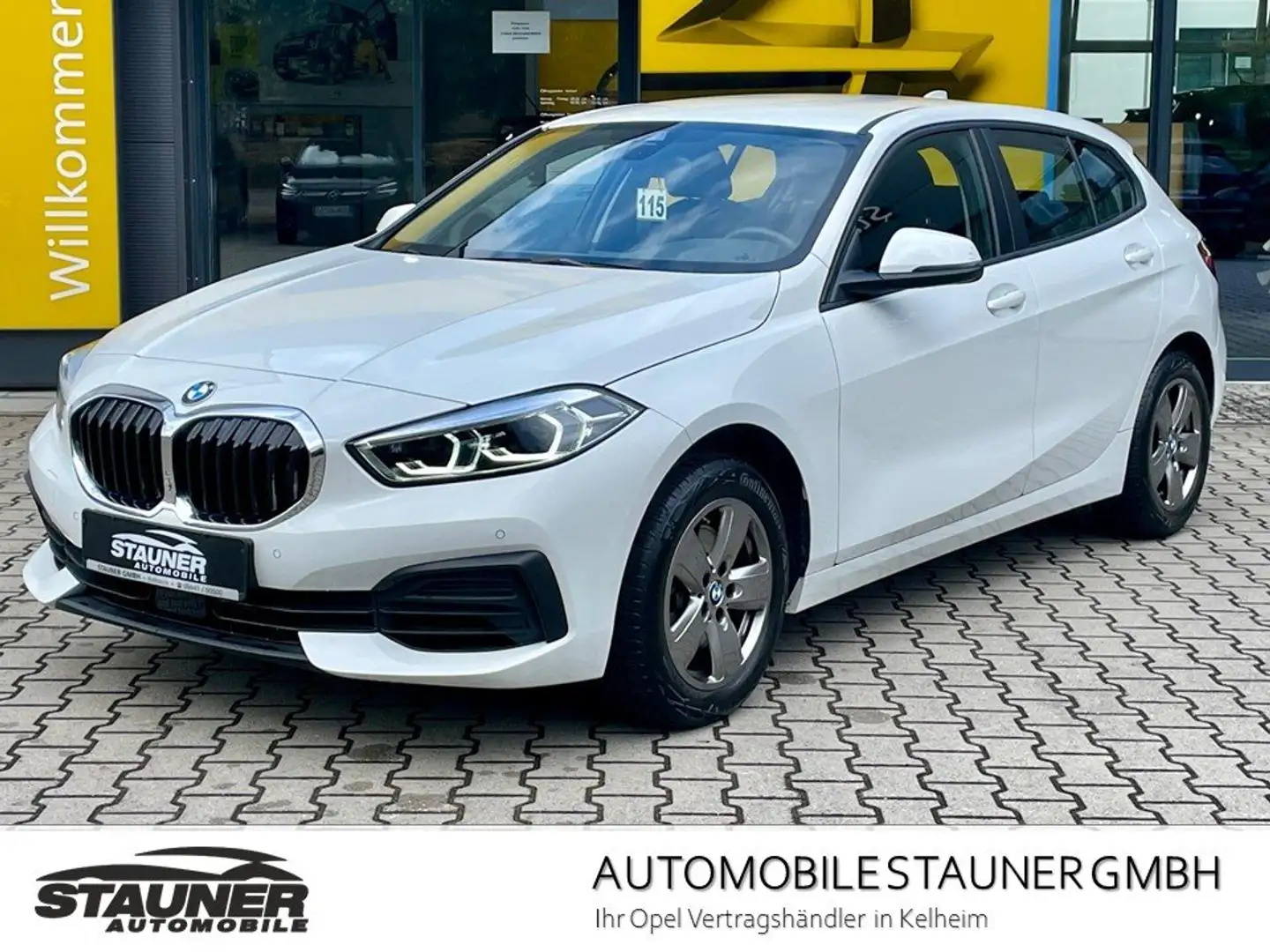 BMW 116 i Advantage *LED*SHZ*LHZ*NAVIGATION*DAB+*CARPLAY* Weiß - 1