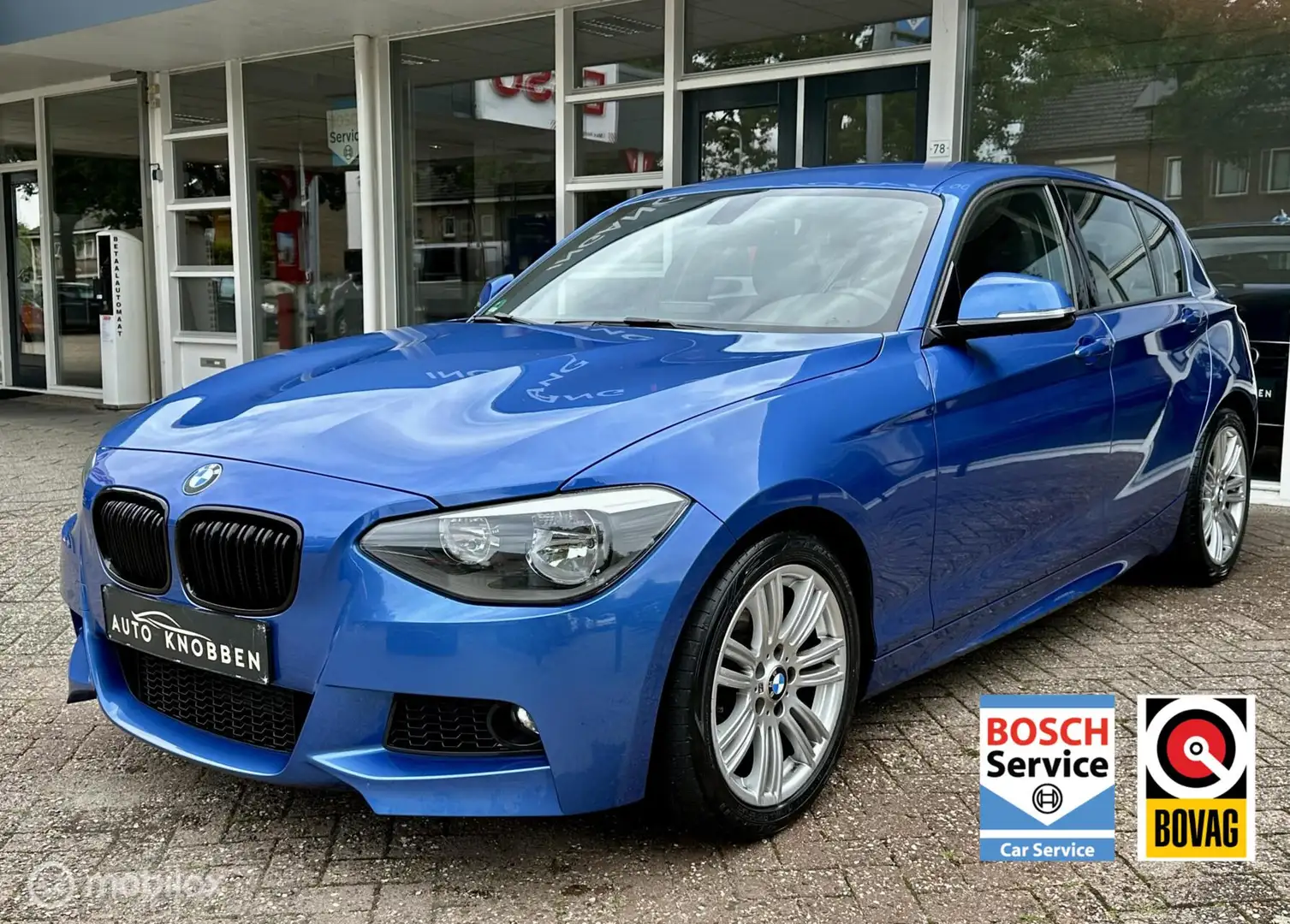 BMW 116 1-serie 116i M-Sport Navi, Climat, Stoelvw, Pdc, L Синій - 1