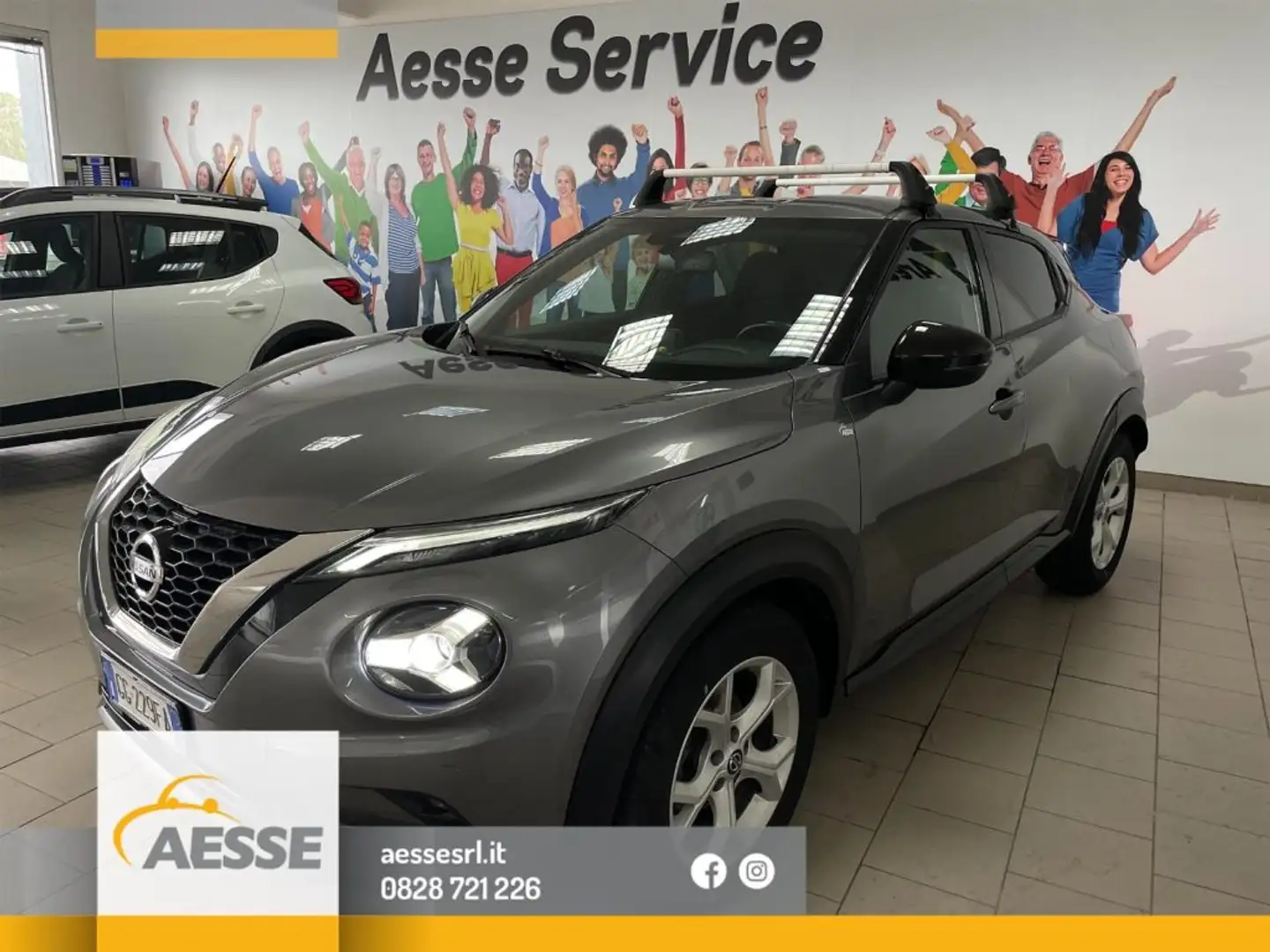 Nissan Juke 1.0 DIG-T 114 CV DCT N-Connecta Gris - 1