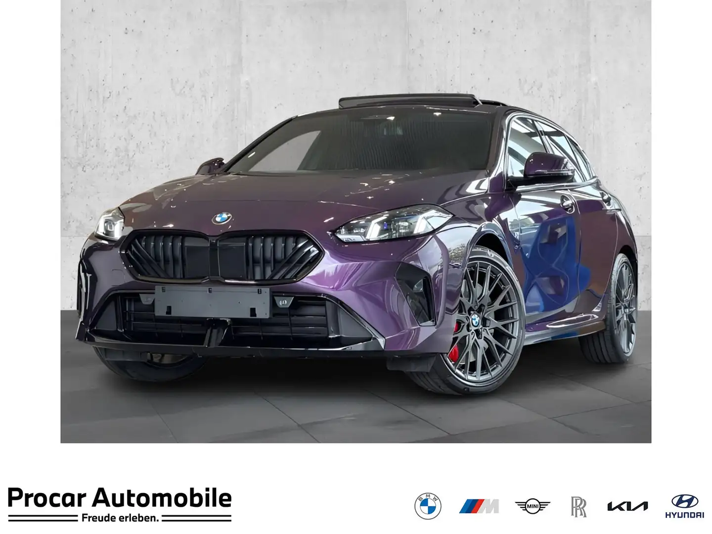 BMW 120 M Sport Pro * Panorama Glasdach *  Harman Kardon * Violett - 1