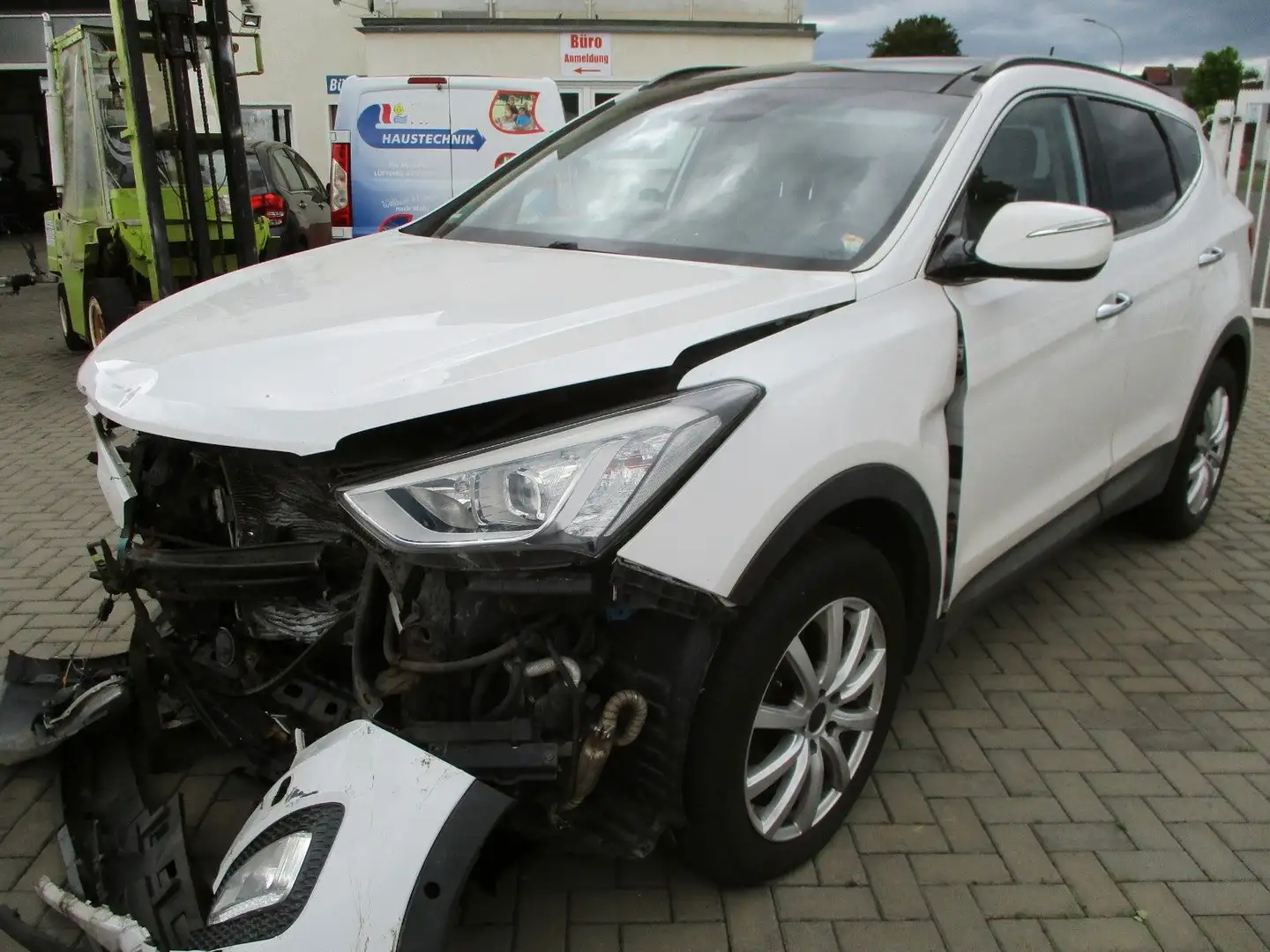 Hyundai SANTA FE Premium 4WD*Panorama*Original Kilometer Wit - 2