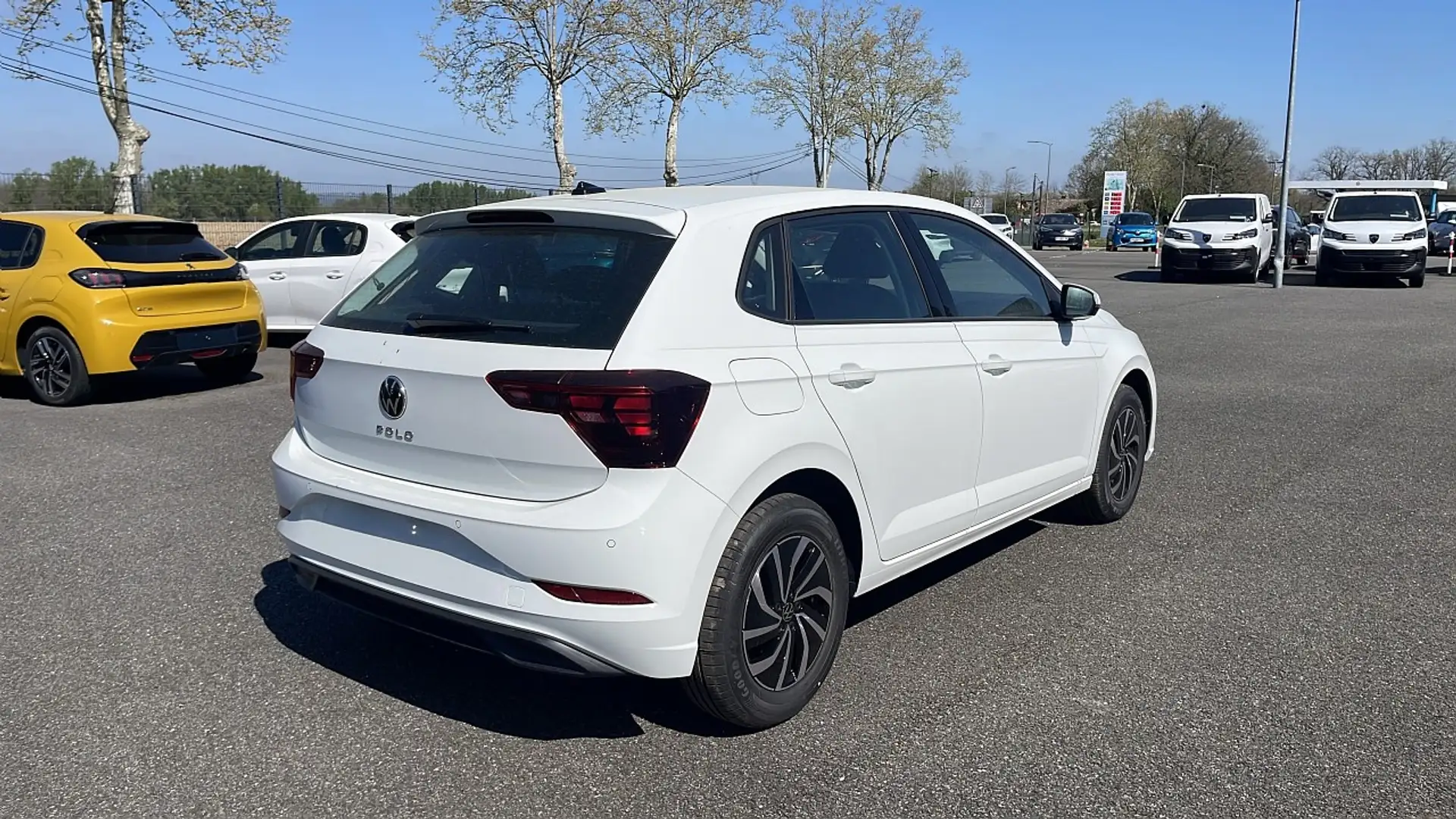 Volkswagen Polo 1.0 TSI 95CH LIFE Blanc - 2