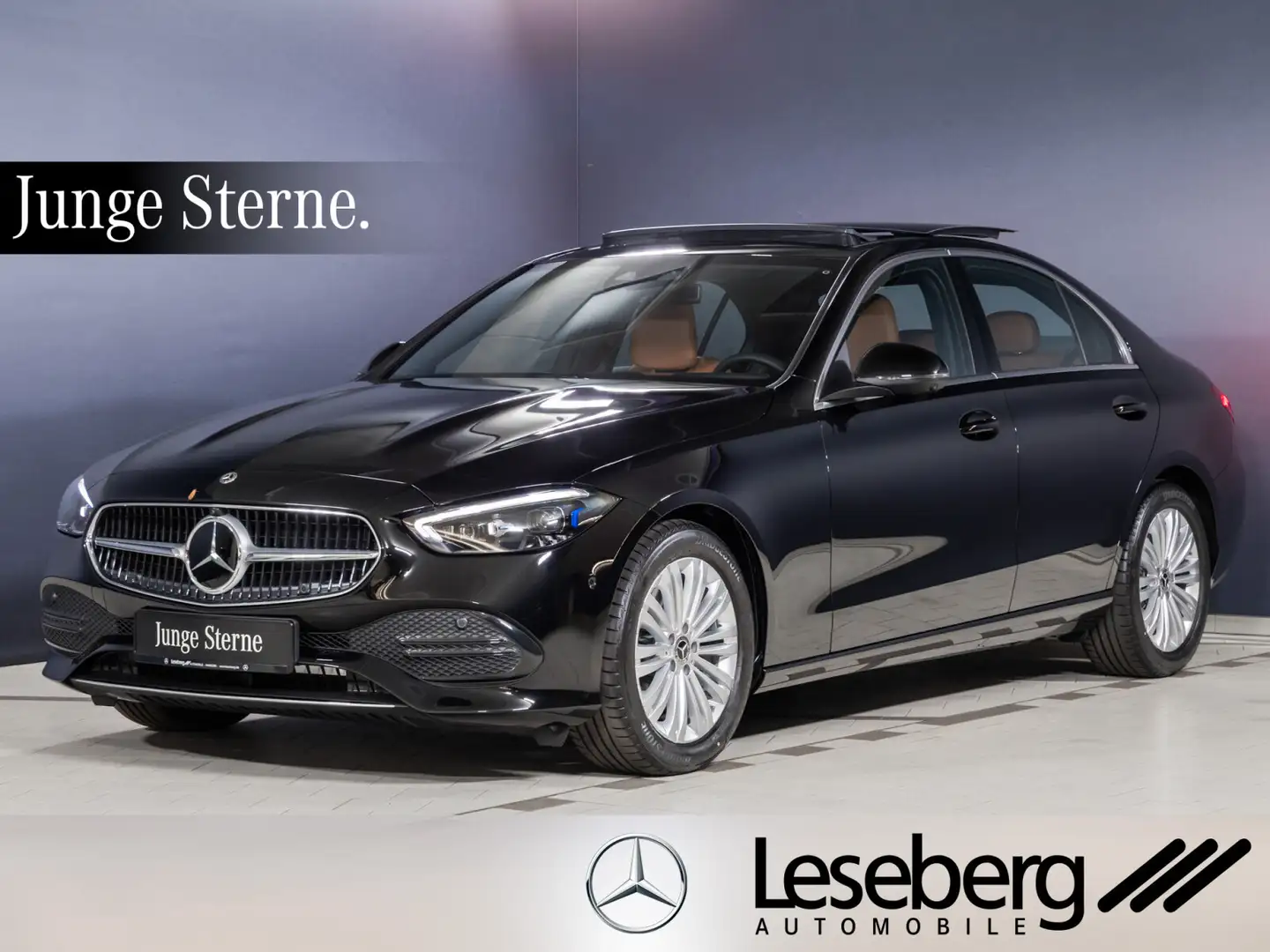 Mercedes-Benz C 220 C 220 d Avantgarde Digital Light/Pano/360/Distro Schwarz - 1