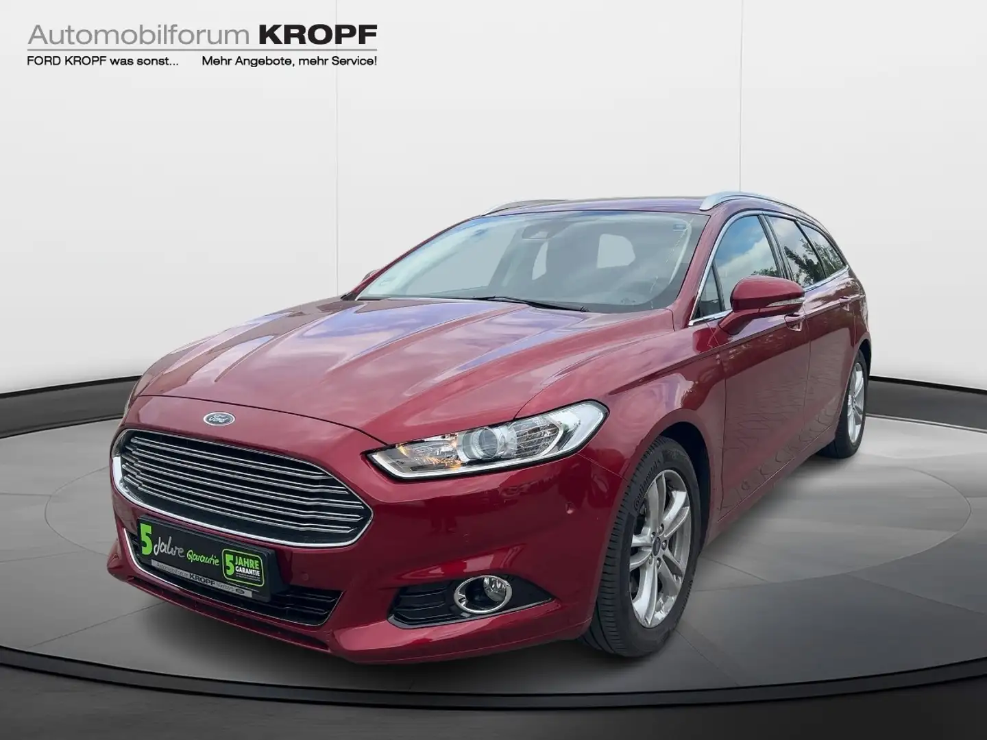 Ford Mondeo Turnier 1.5 EcoBoost Titanium NAVI SPURA Rood - 2