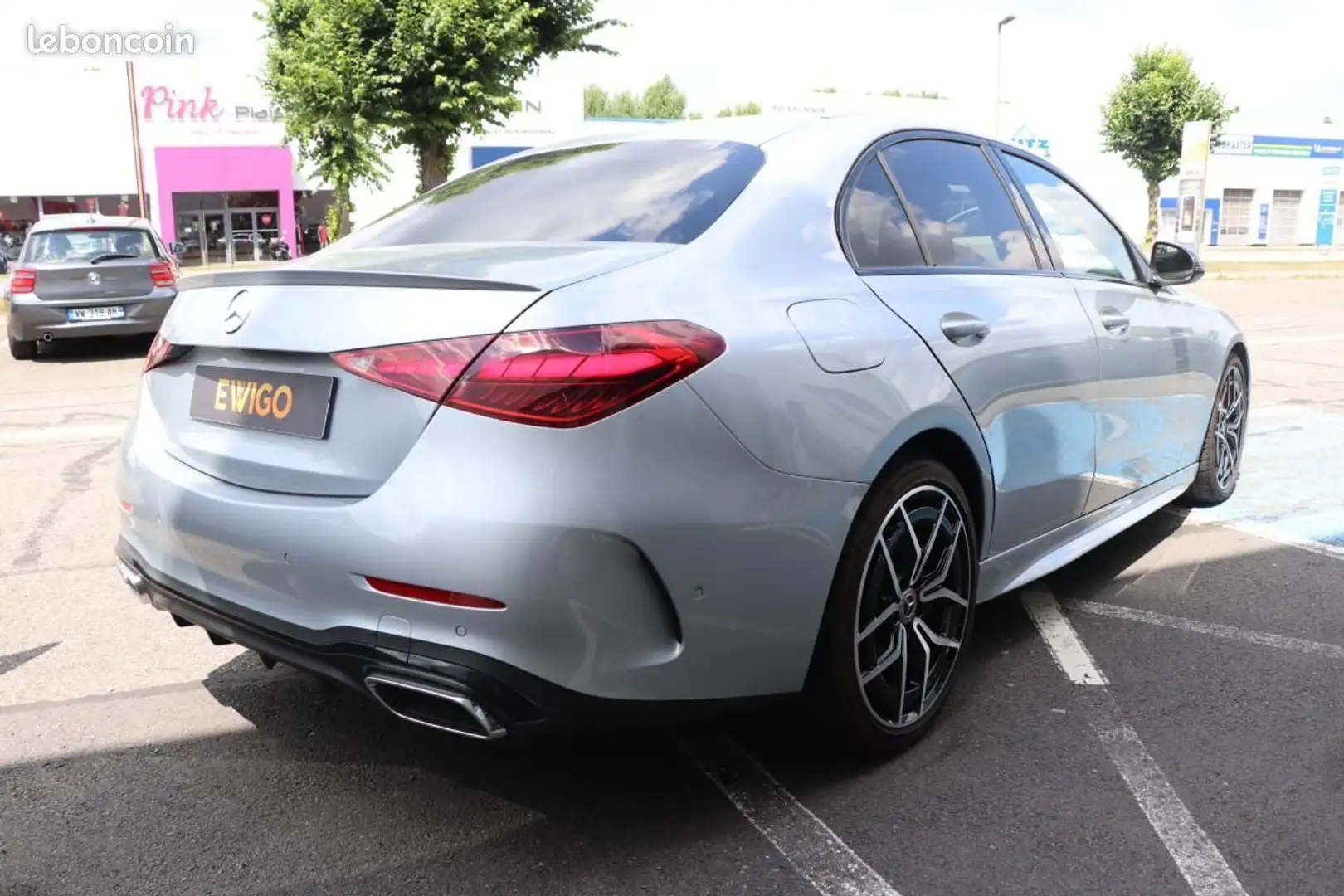 Mercedes-Benz C 300 Mercedes 2.0 300 D 265 AMG LINE BVA TOIT OUVRANT C Gris - 2