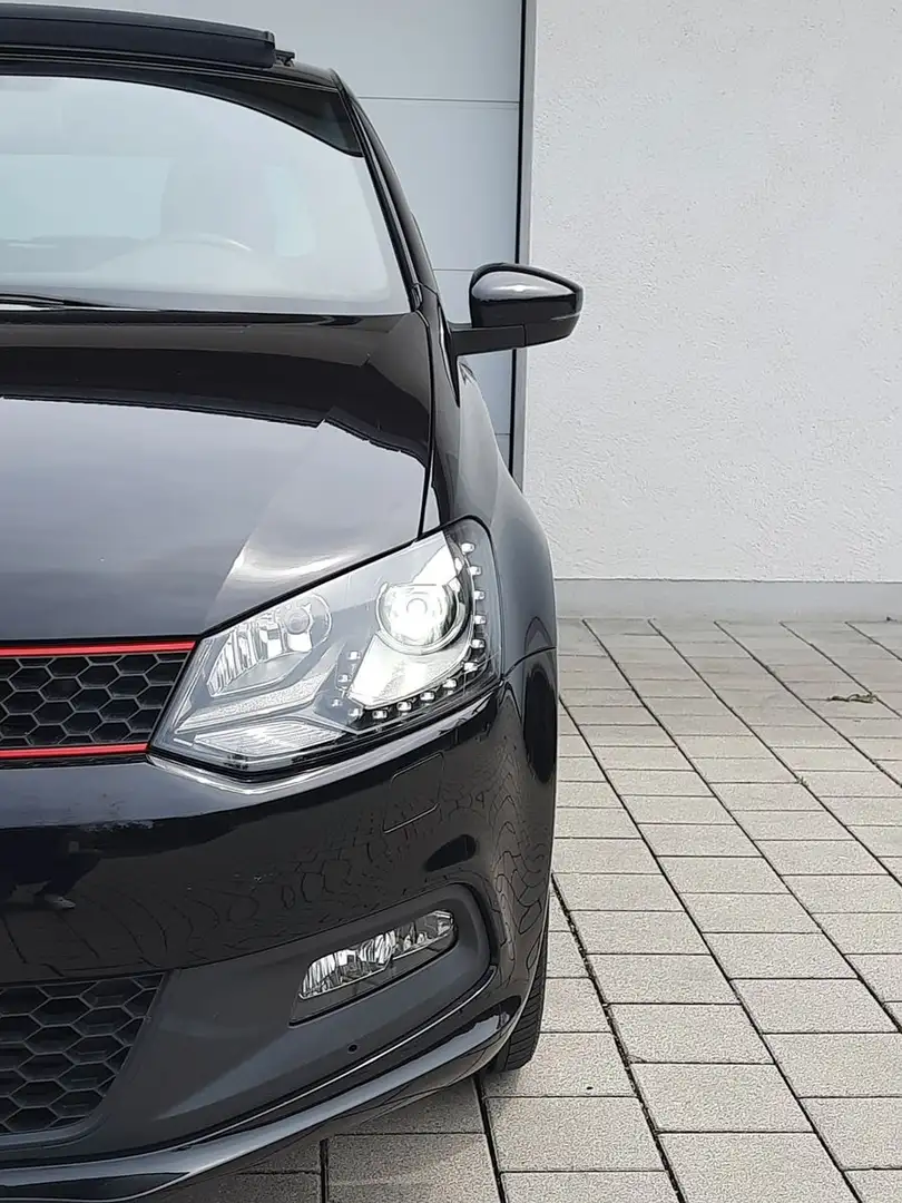 Volkswagen Polo GTI/DSG/Pano/Xenon/Climatronic/17Zoll Zwart - 1