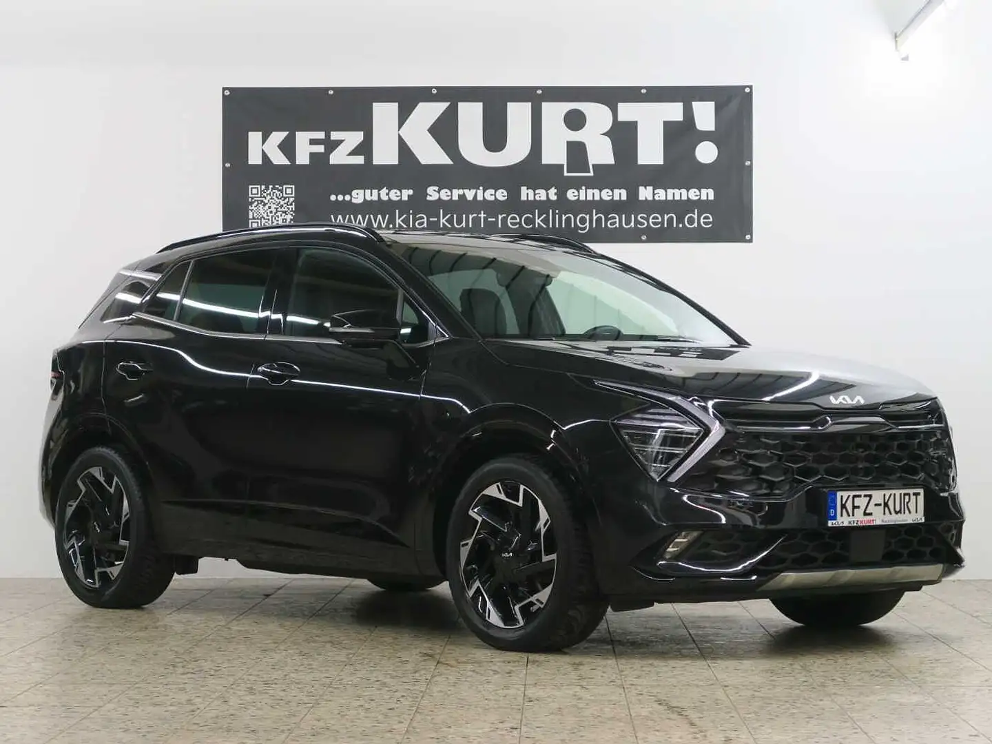 Kia Sportage 1.6 T-GDI 2WD 48V DCT GT-Line Noir - 1