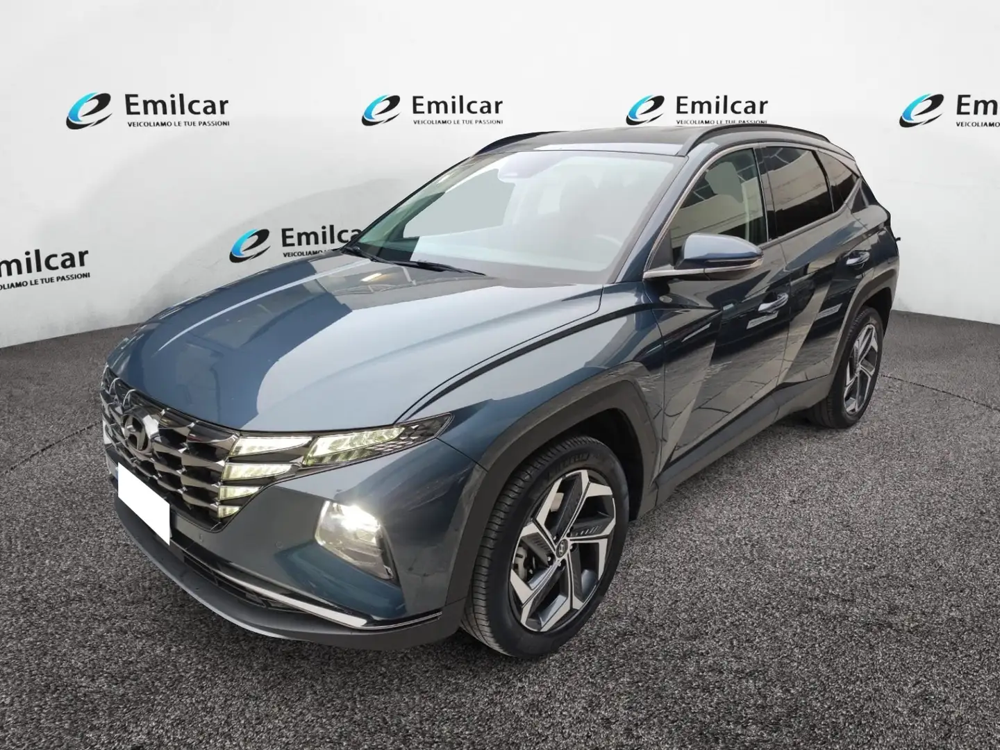 Hyundai TUCSON 1.6 HEV aut. Exellence Blau - 1