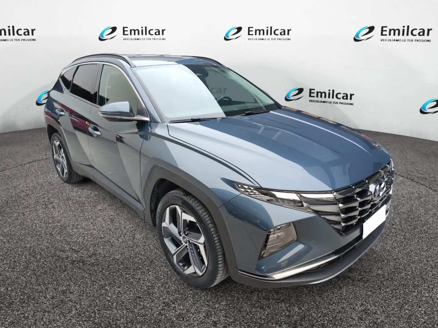 Hyundai TUCSON 1.6 HEV aut. Exellence Blau - 2