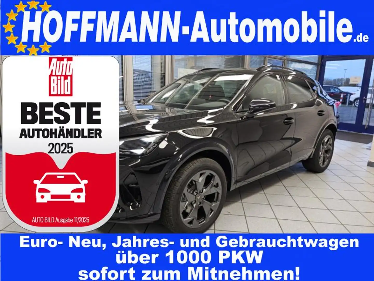 CUPRA Formentor AHK elt.ankl.,elt.Heckkl.,Kamera360° Negru - 1