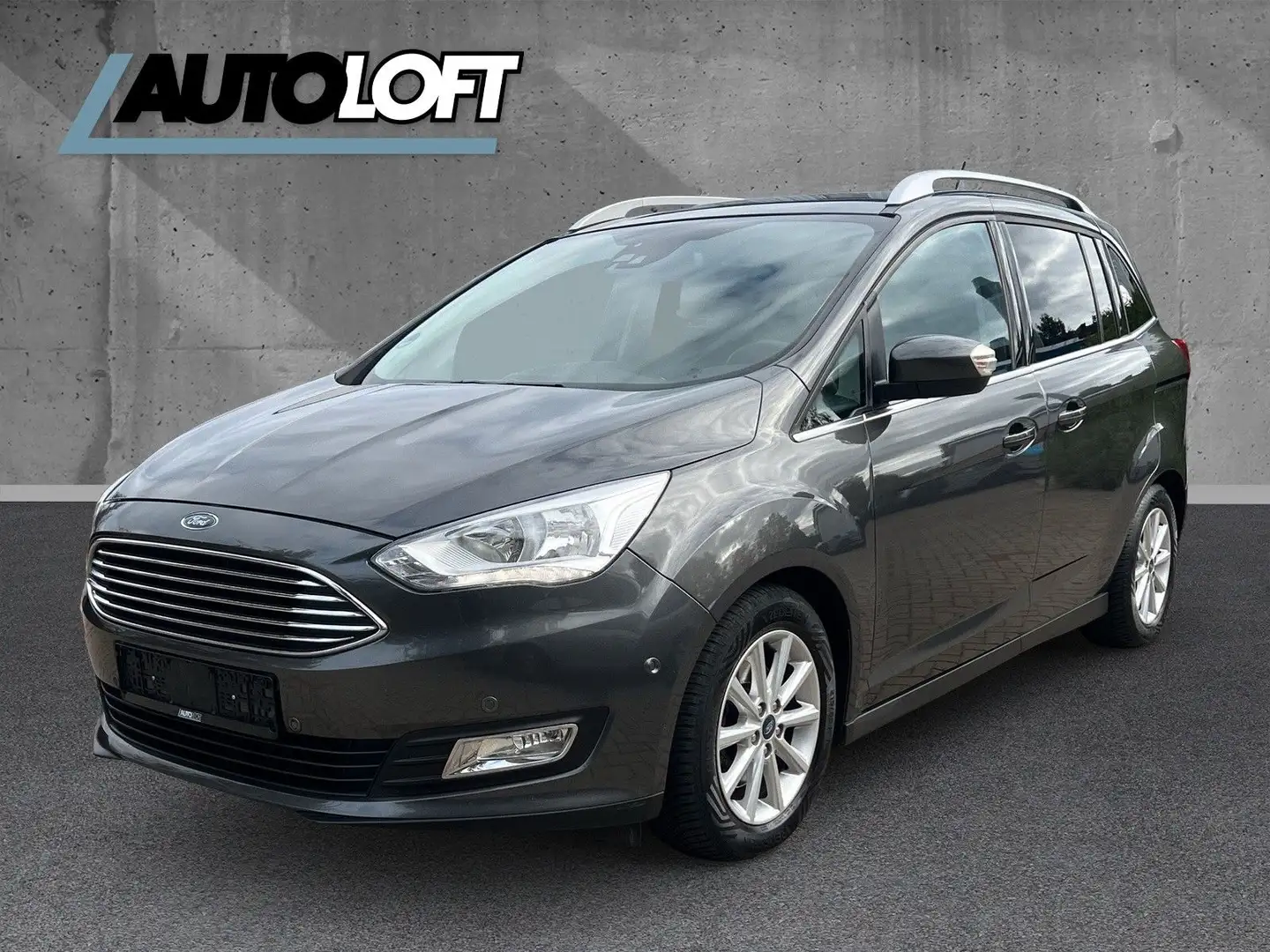 Ford Grand C-Max Grand C-MAX Titanium ZAHNRIEM NEU/7-SIZER/PDC Gris - 1
