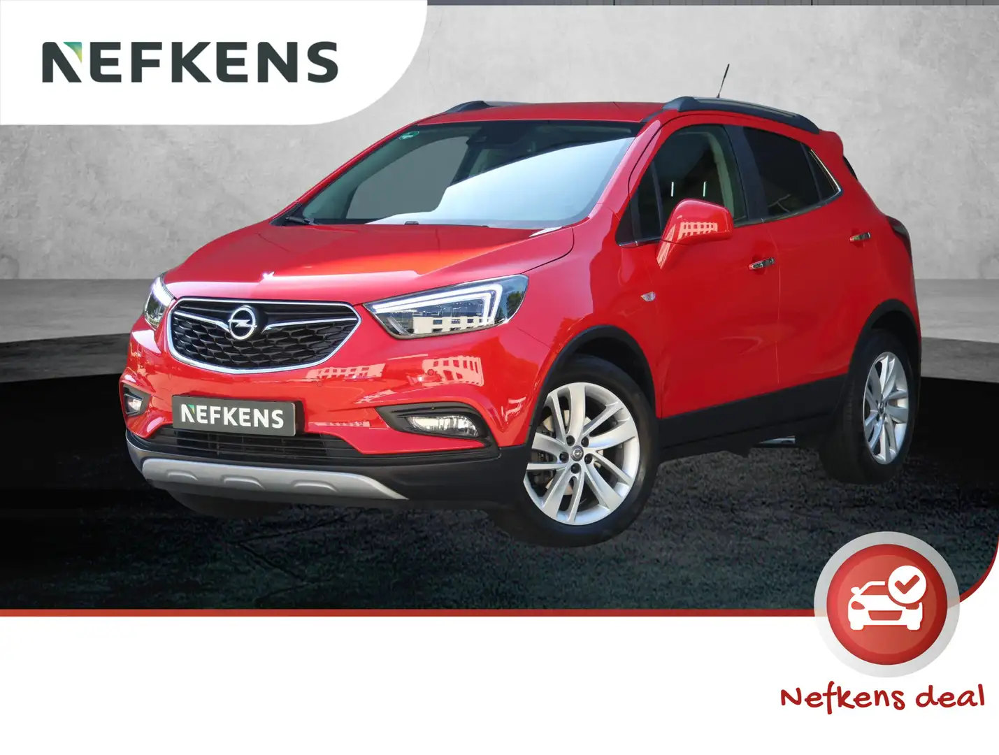 Opel Mokka X 1.4 Turbo 140pk Innovation 4x4 | Navigatie | Stoel Rood - 1